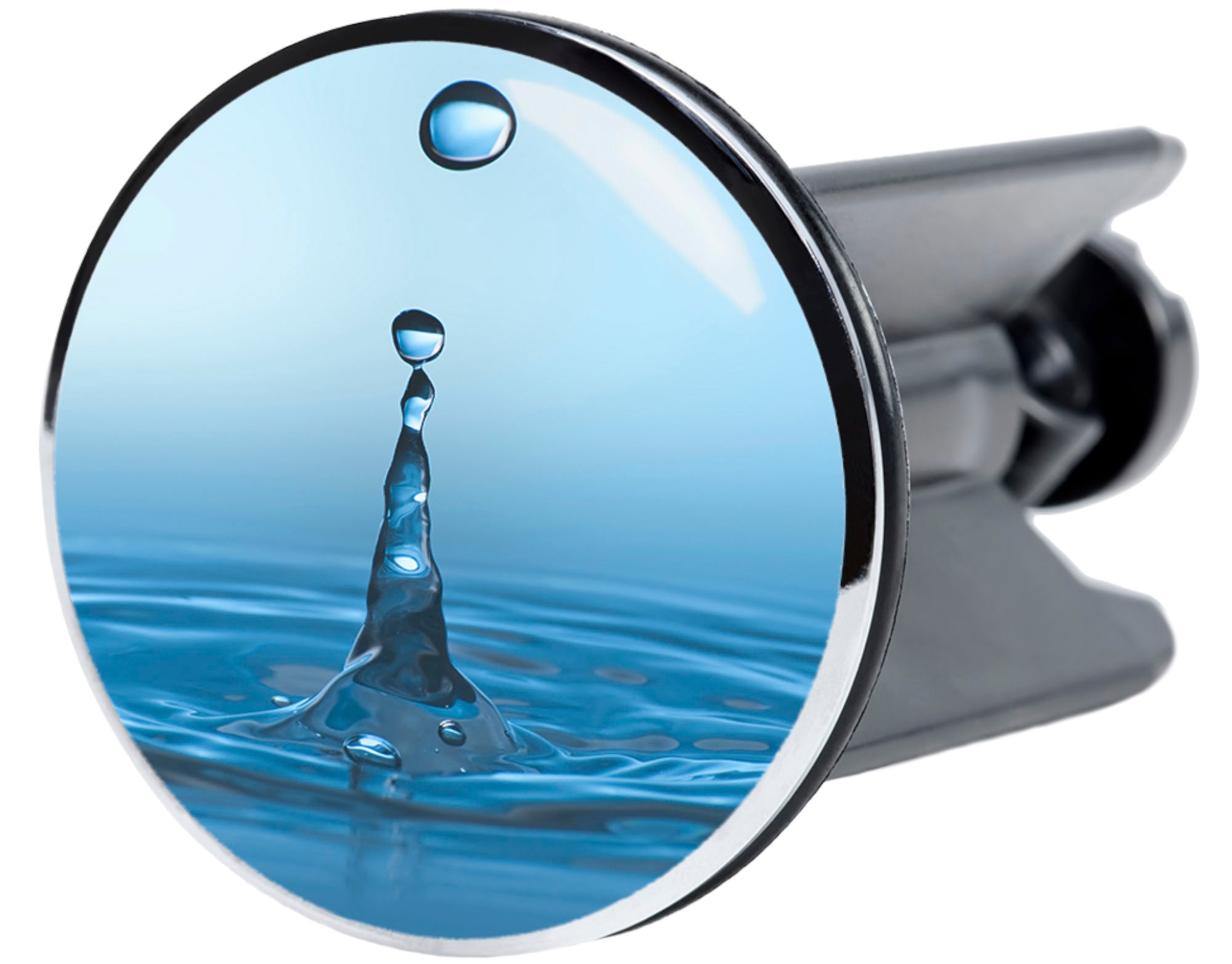 Sanilo Badaccessoire-Set »Wassertropfen« bestehend aus WC-Sitz, Badteppich, Stöpsel, Seifenspender, WC-Bürste