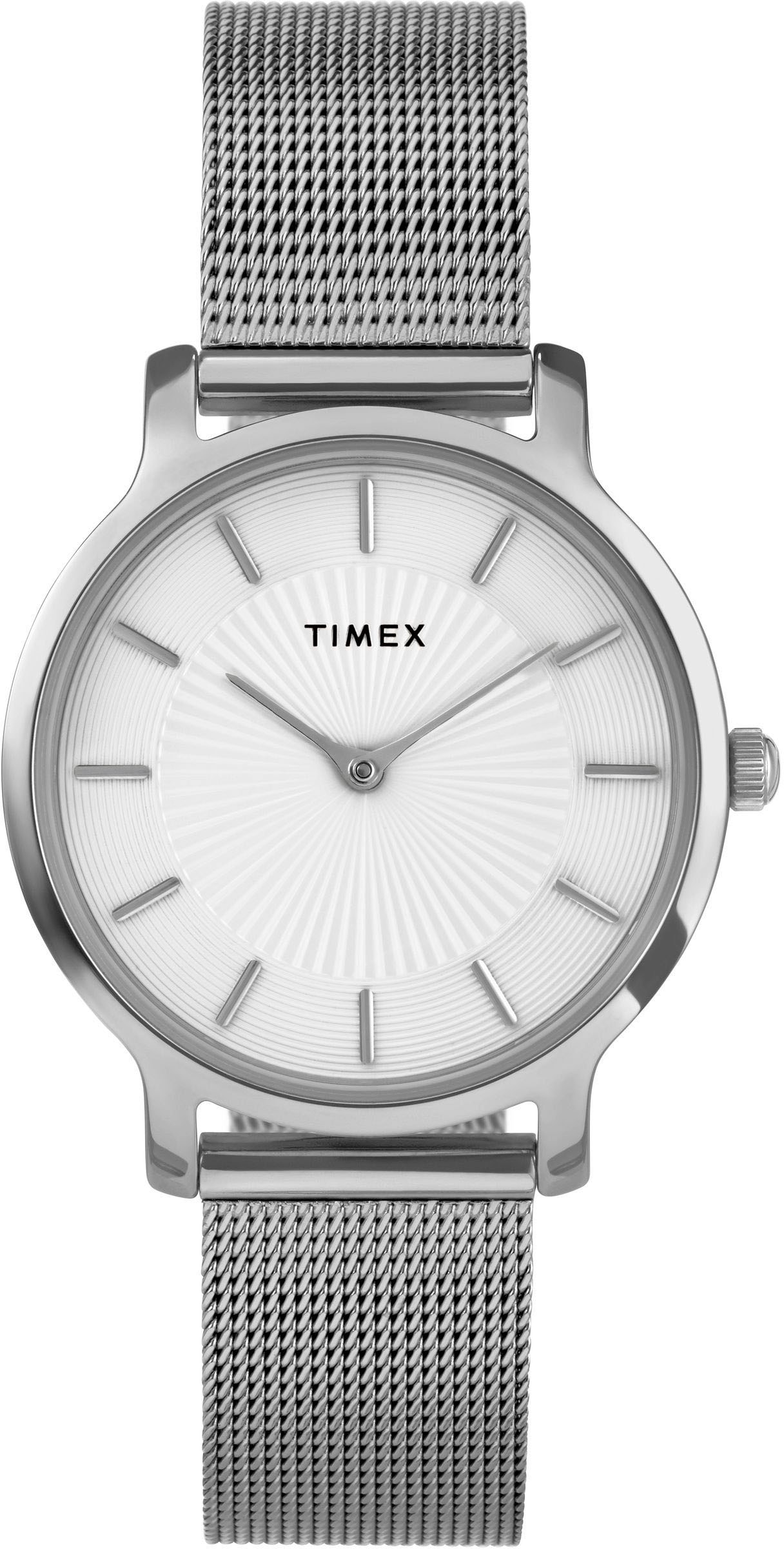 Timex Quarzuhr »TRANSCEND« Armbanduhr, Damenuhr,Edelstahlarmband,analog