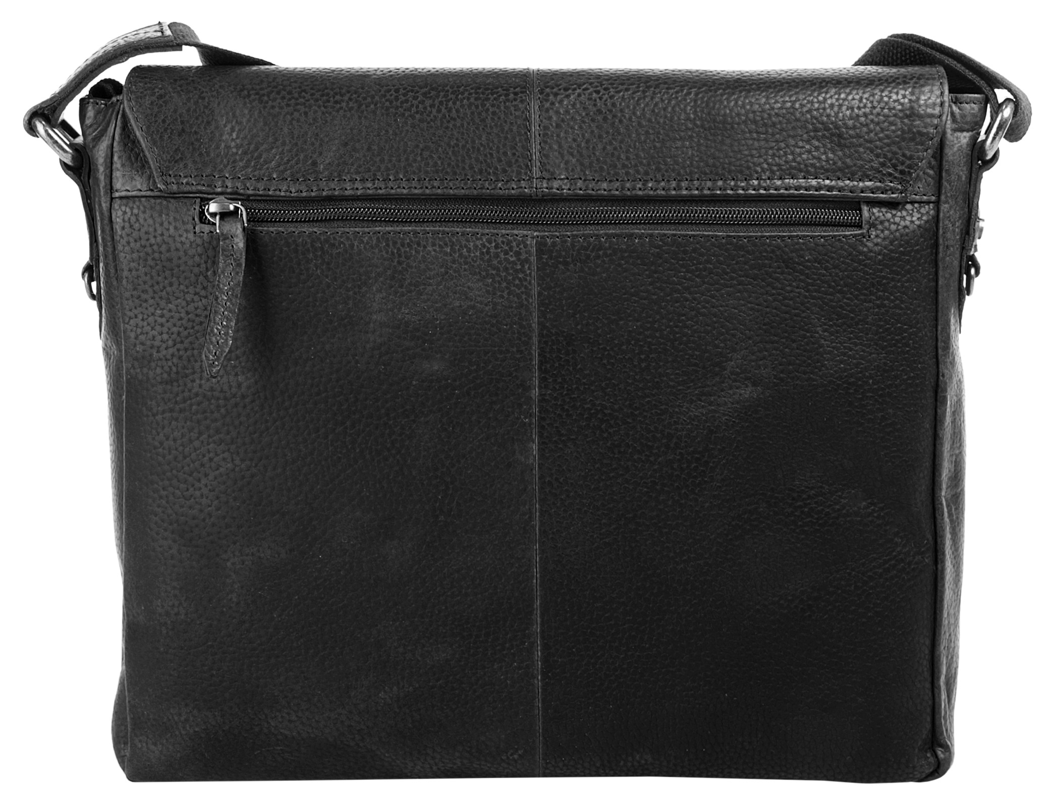 BODENSCHATZ Messenger Bag, echt Leder