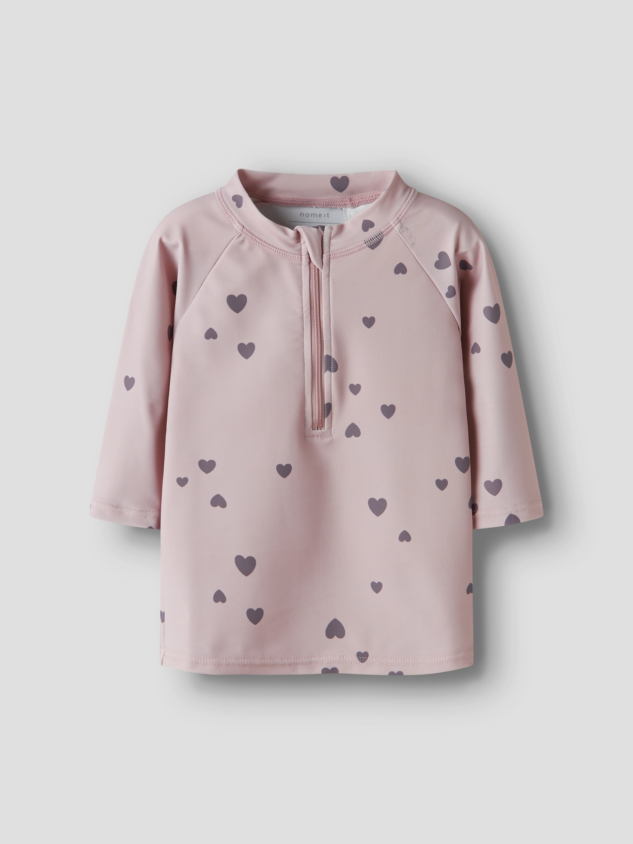 Name It Bade-Shirt »NMFZIPPA 3/4 UV SWIM TOP«