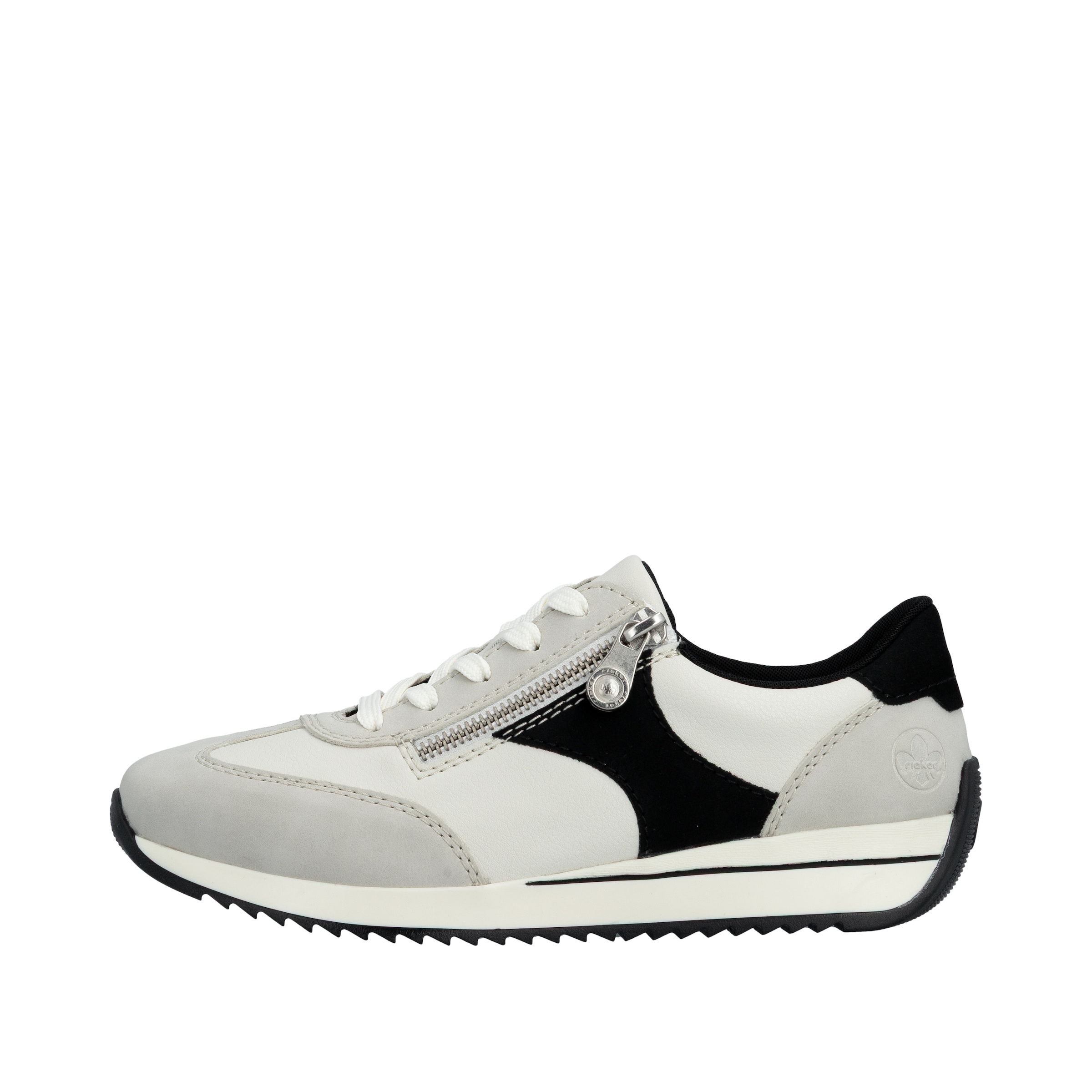 Rieker Sneaker  Schnürschuh, Halbschuh, Freizeitsneaker mit Kontrastdetails