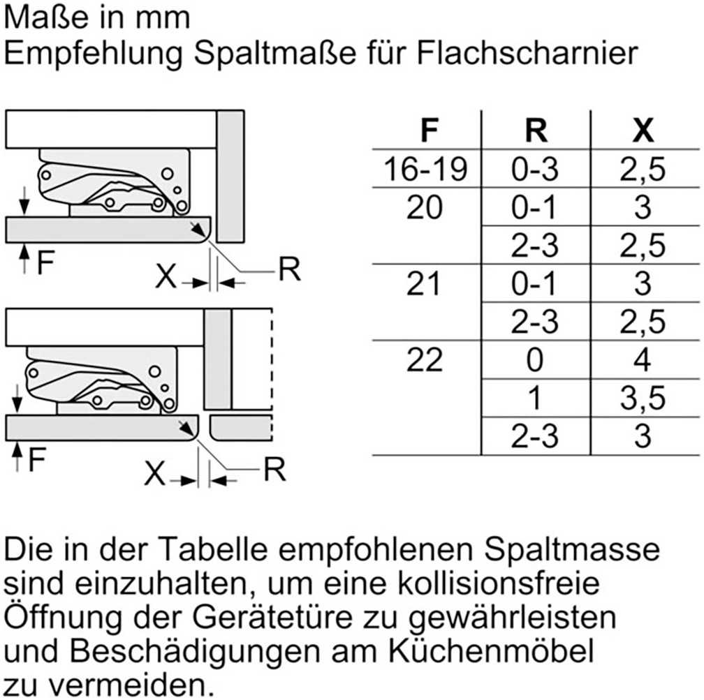 BOSCH Einbaukühlschrank Serie 6 »KUL22ADD0«