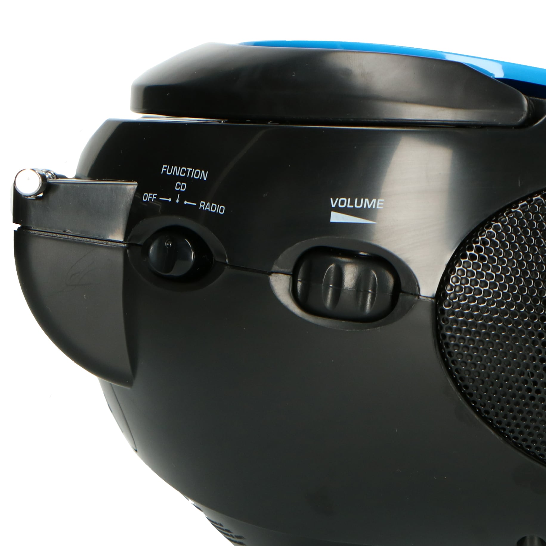 Lenco Boombox »SCD-24«, (FM-Tuner 2 W), batteriebetrieb möglich