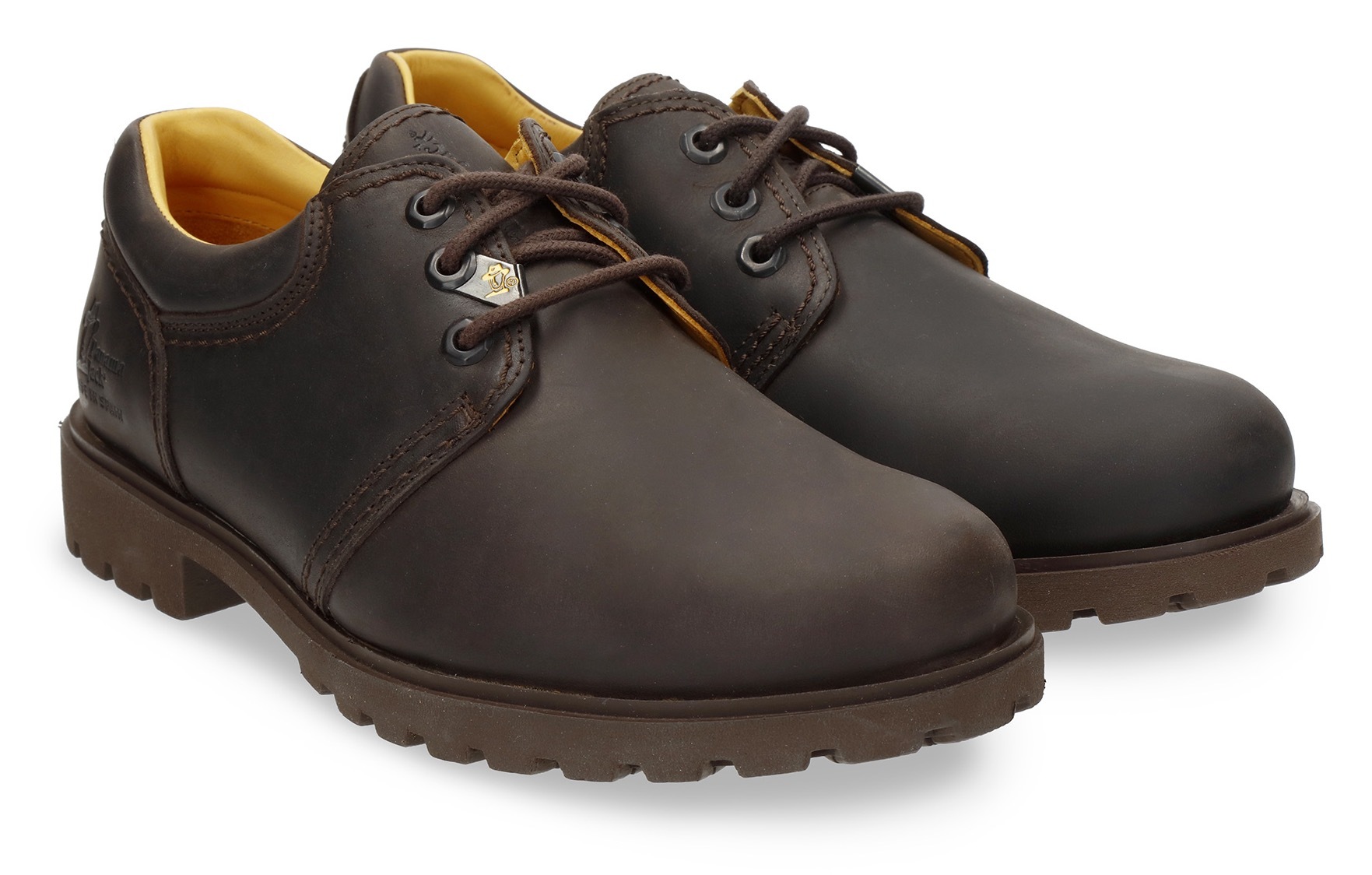 Panama Jack Herren Schnürschuh »Panama 02« mit Lederinnenausstattung in braun, Größe 41