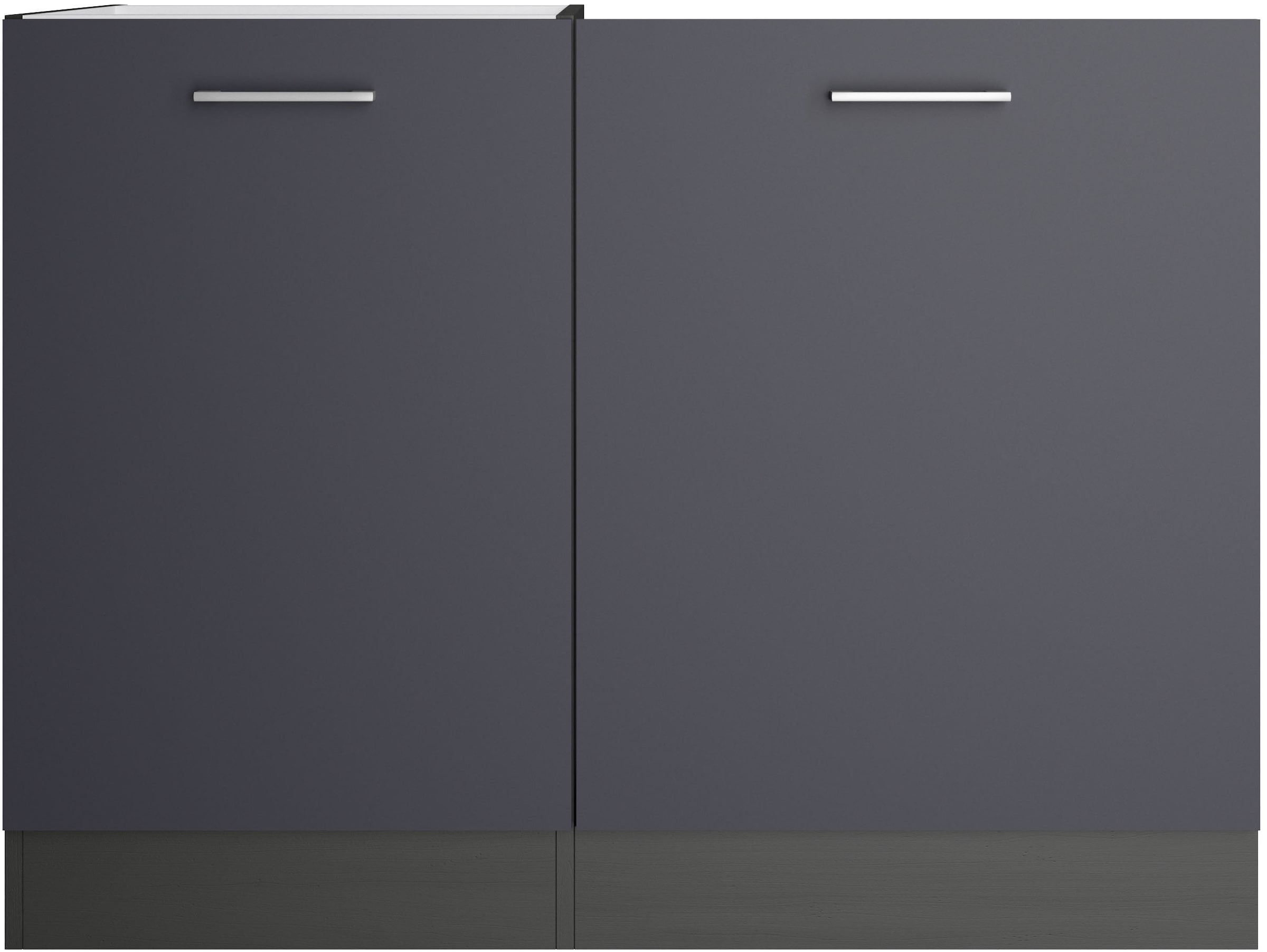 KOCHSTATION Spülenschrank »KS-Milan« Spülzentrum 110 cm, matte oder hochglänzende Fronten