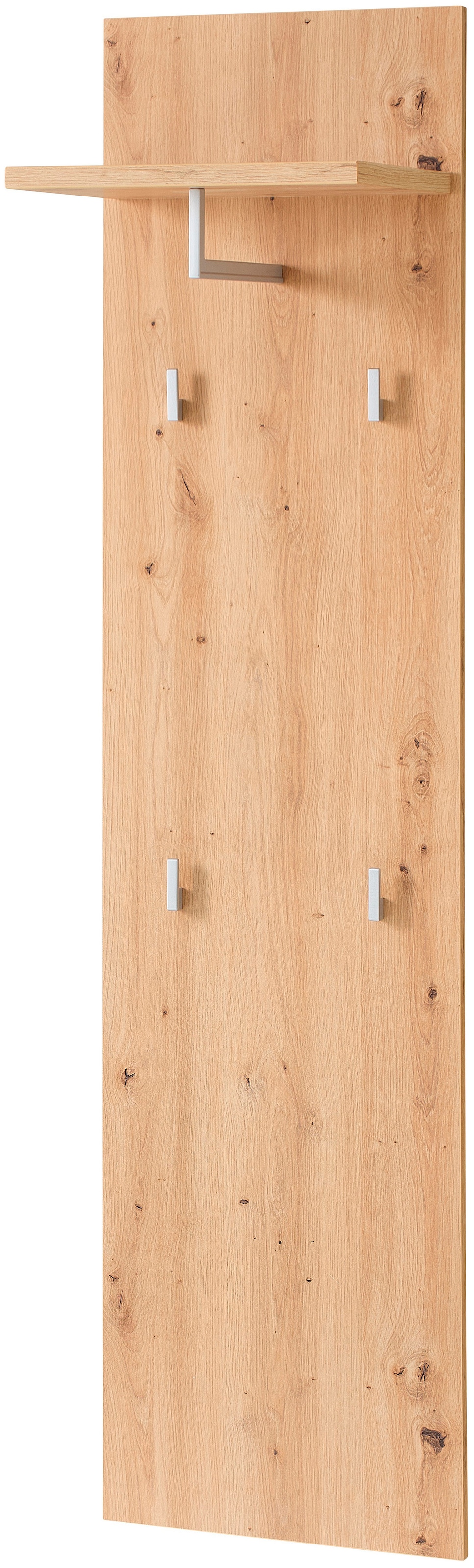 Innostyle Garderobenpaneel »BARI Graderobenpaneel, BxHxT 78x117x30 cm«, (1 St.), 4 Ablageboden, 1 Kleiderstange, 4 Haken