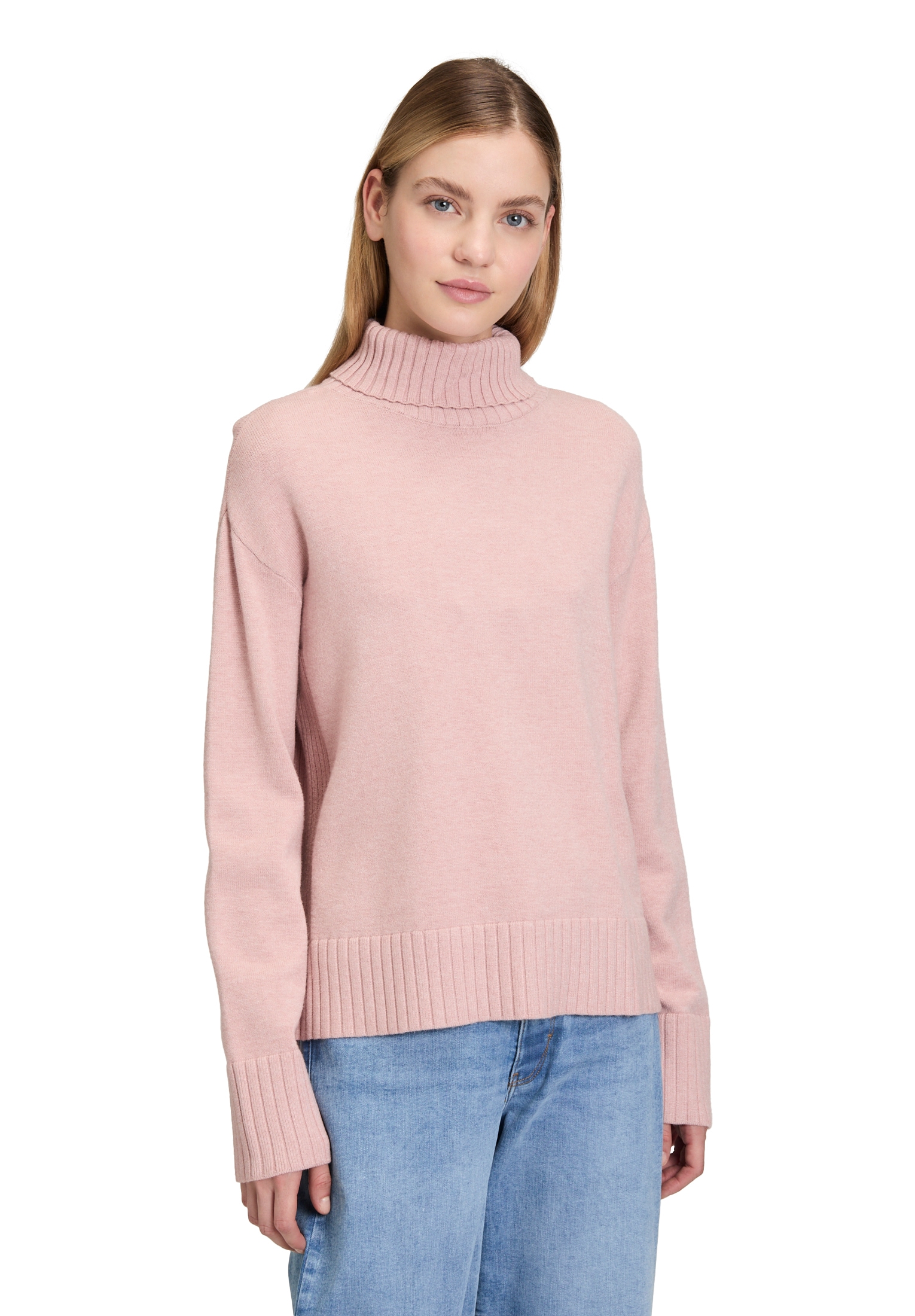 Betty Barclay Rundhalspullover »Feinstrickpullover mit hohem Kragen«