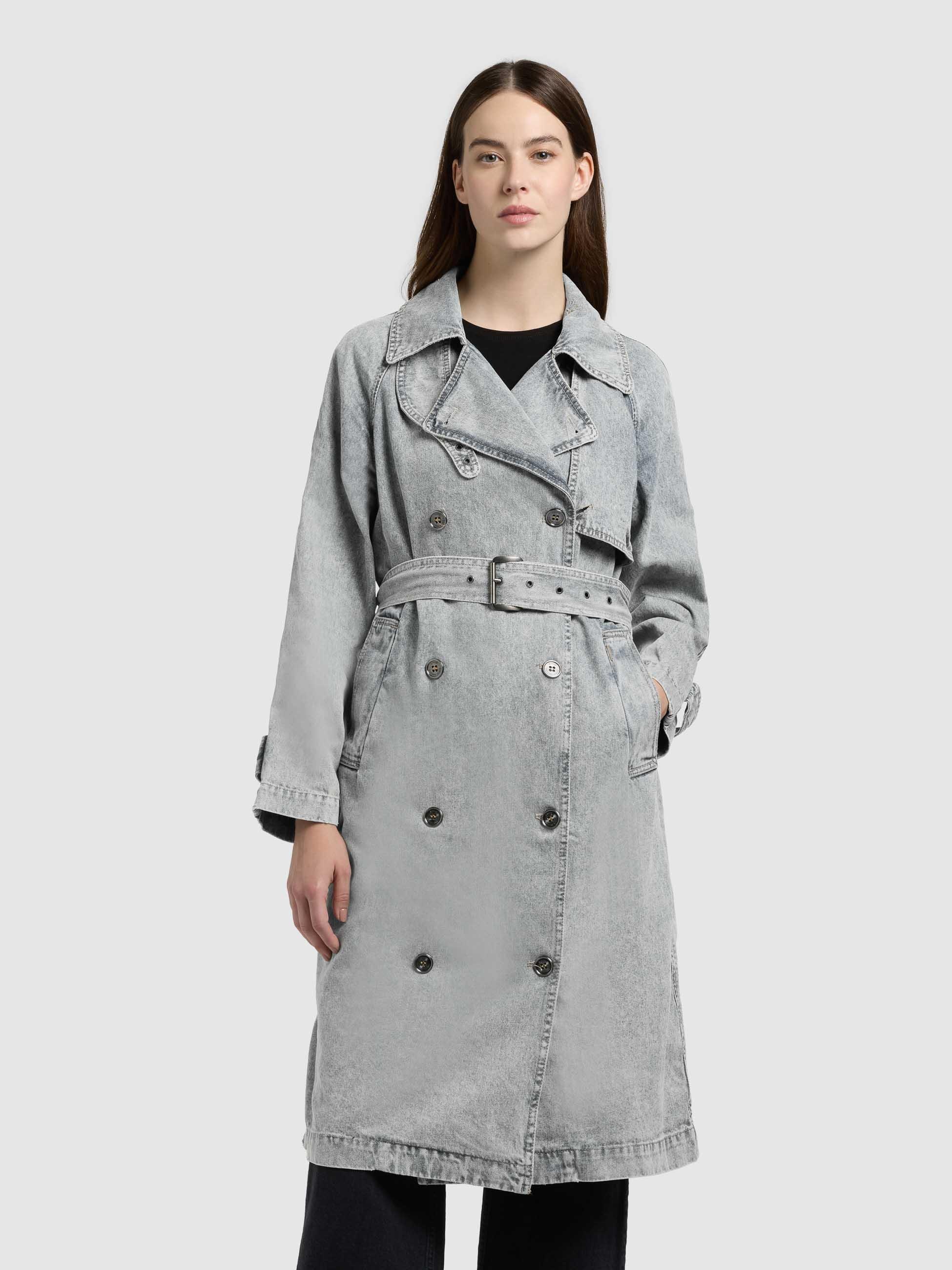 khujo Trenchcoat »Trenchcoat Enza«