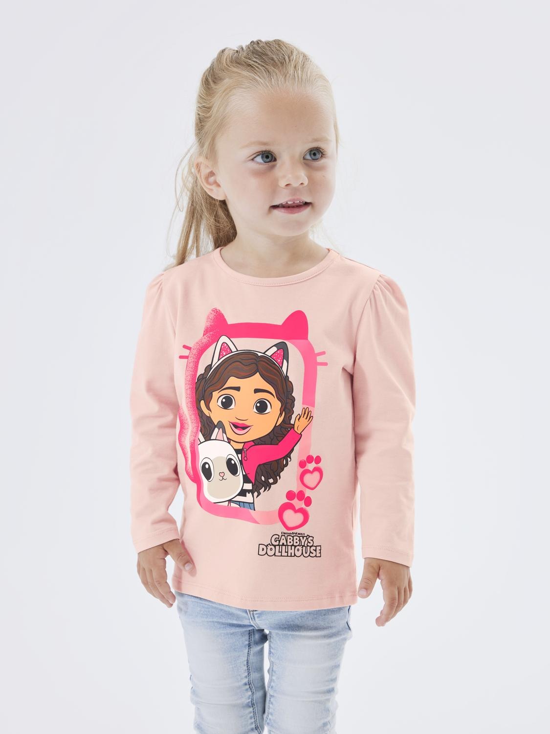 Name It Langarmshirt »NMFNESSIE GABBY LS TOP NOOS VDE«