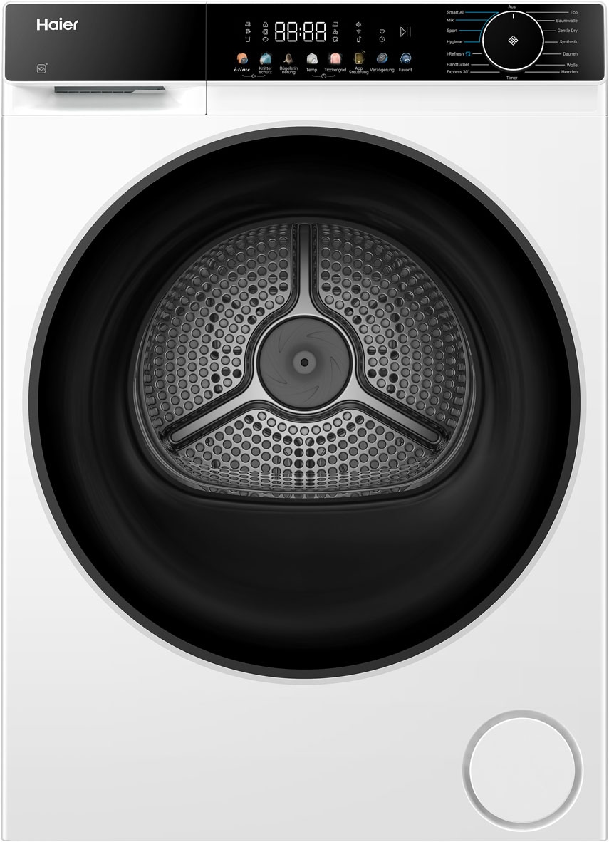 Haier Wärmepumpentrockner »HD90-C657BU1« G5 Serie Smart AI Automatikprogramm & Wi-Fi