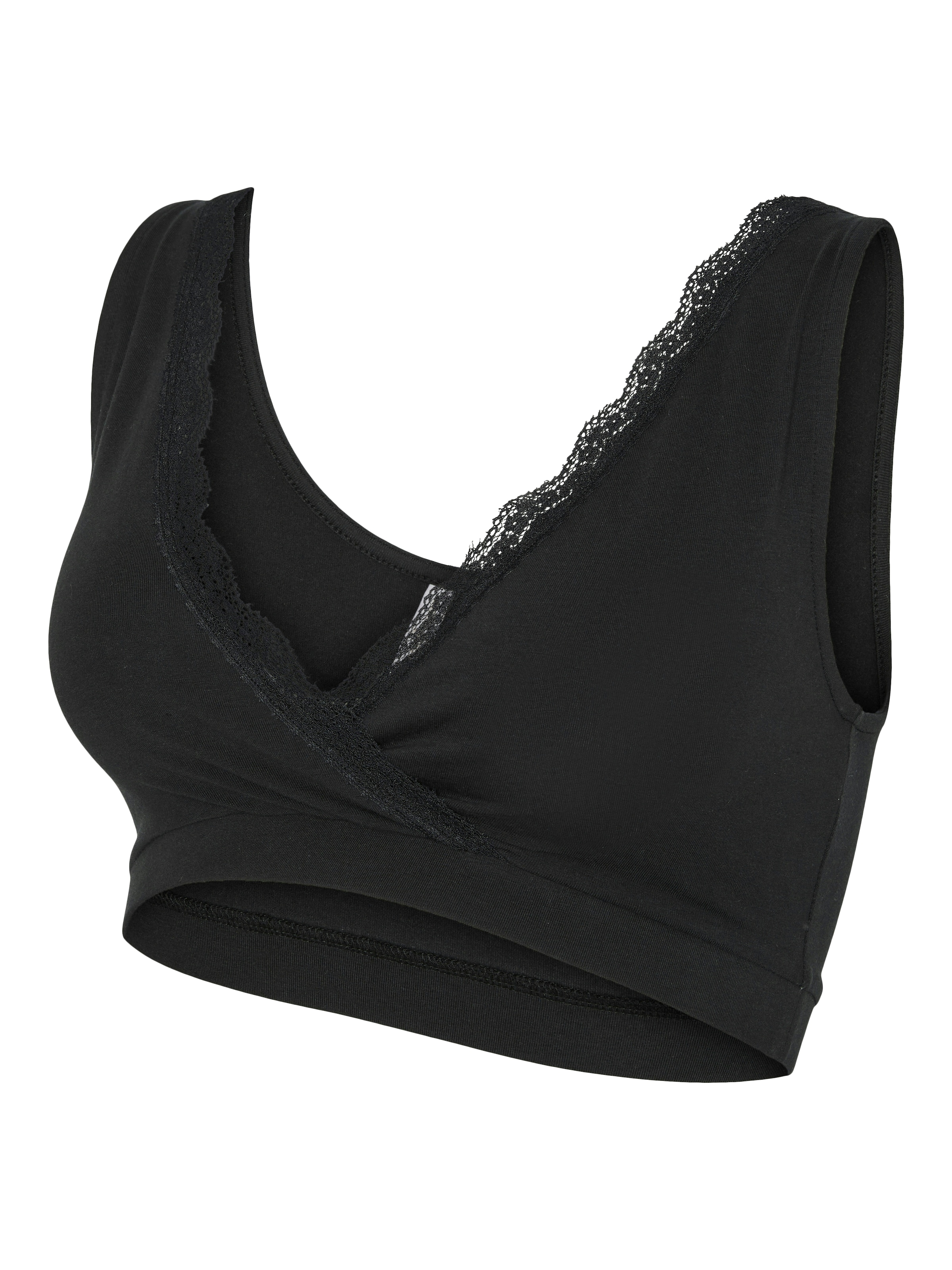 Mamalicious Bustier »MLHELENA CROSSY LACE BRA 2F 2-P NOOS«