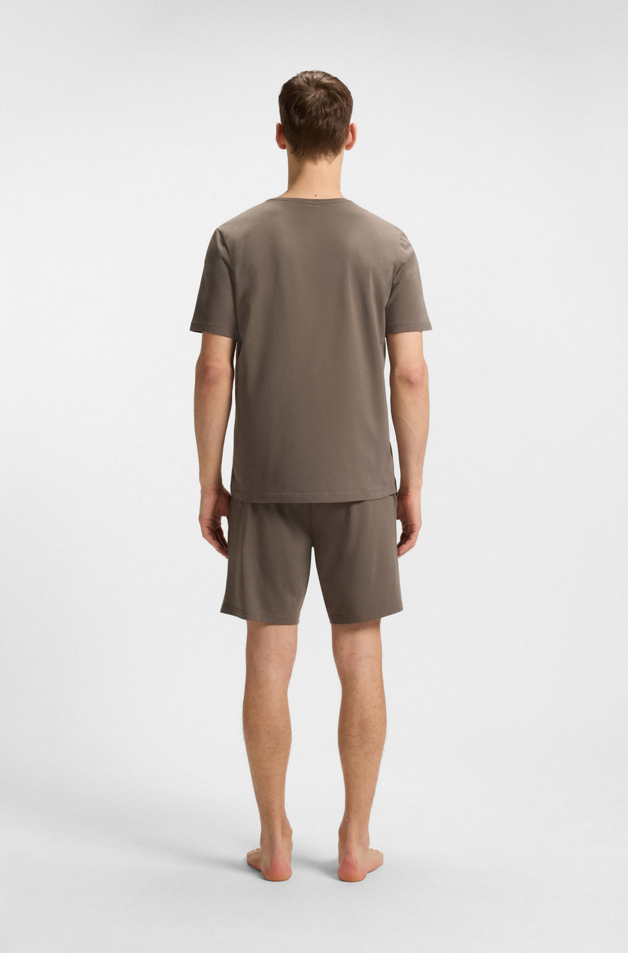 BOSS T-Shirt »Mix&Match T-Shirt R«, mit Logostickerei