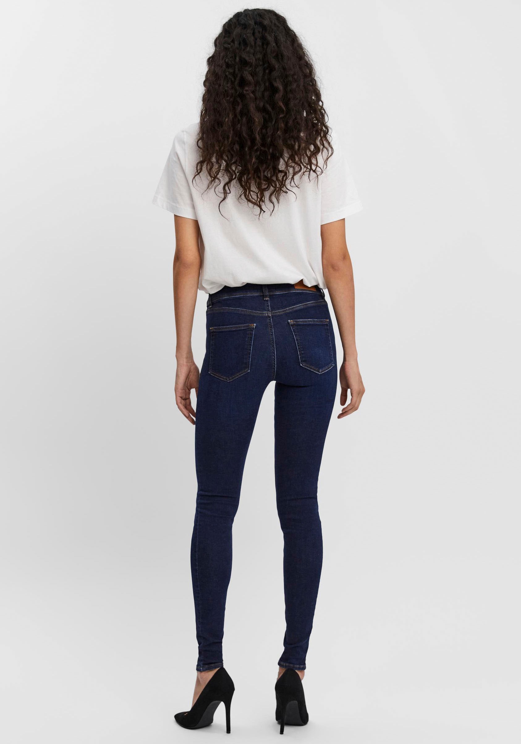 Vero Moda Skinny-fit-Jeans »VMLUX MR SLIM JEANS«