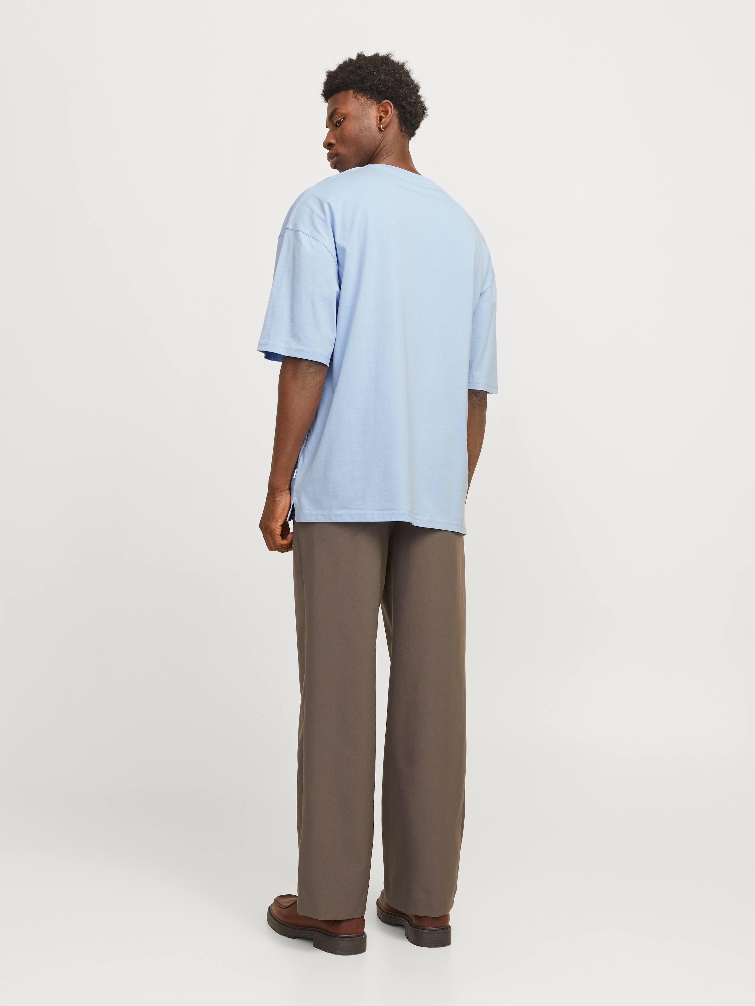 Jack & Jones Rundhalsshirt »JJECHARGE TEE O-NECK NOOS«, mit Rundhalsausschnitt