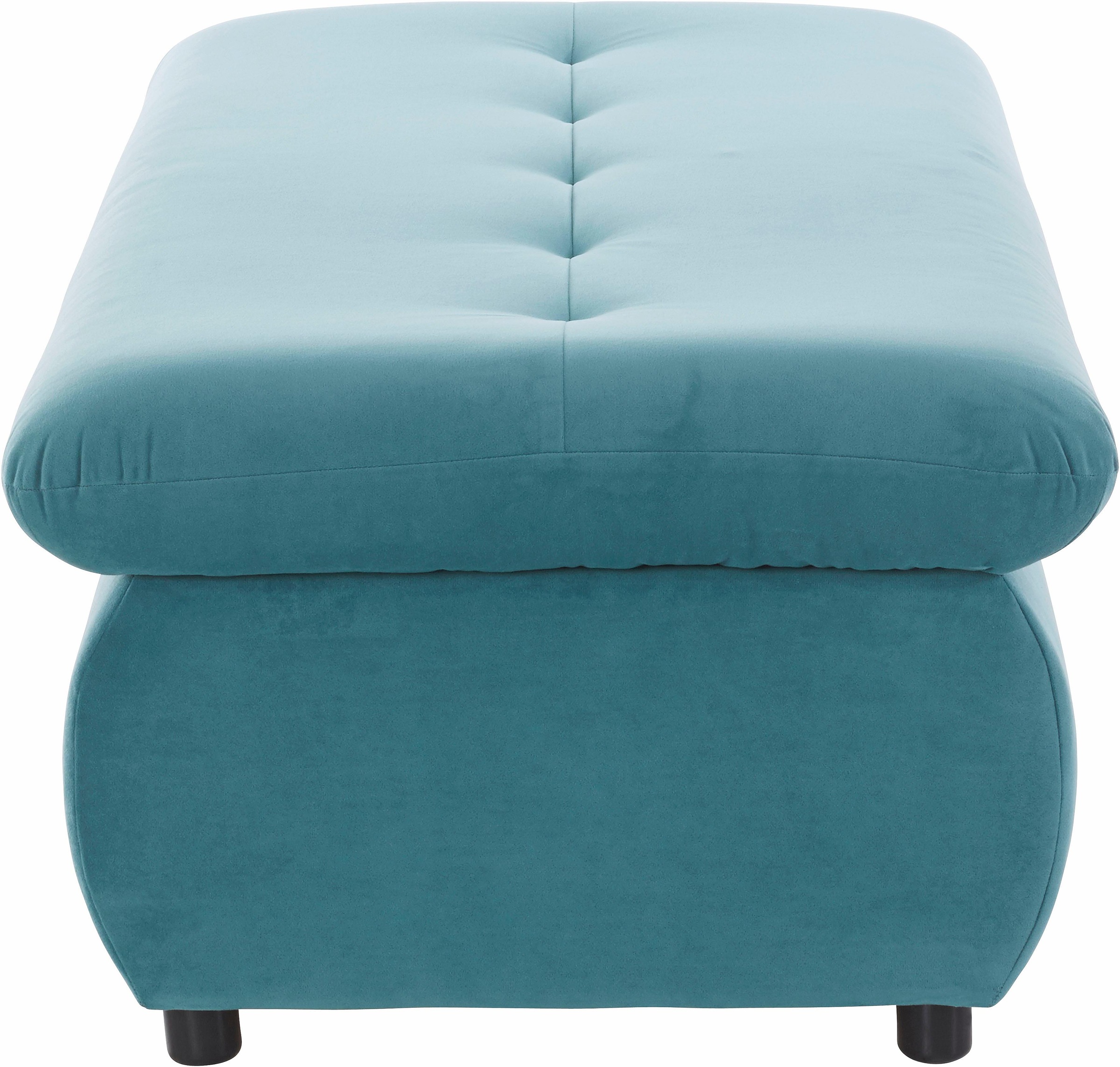 TRENDMANUFAKTUR Hocker »Indie II, bequemer Bankhocker mit Staufach unter der Sitzfläche«