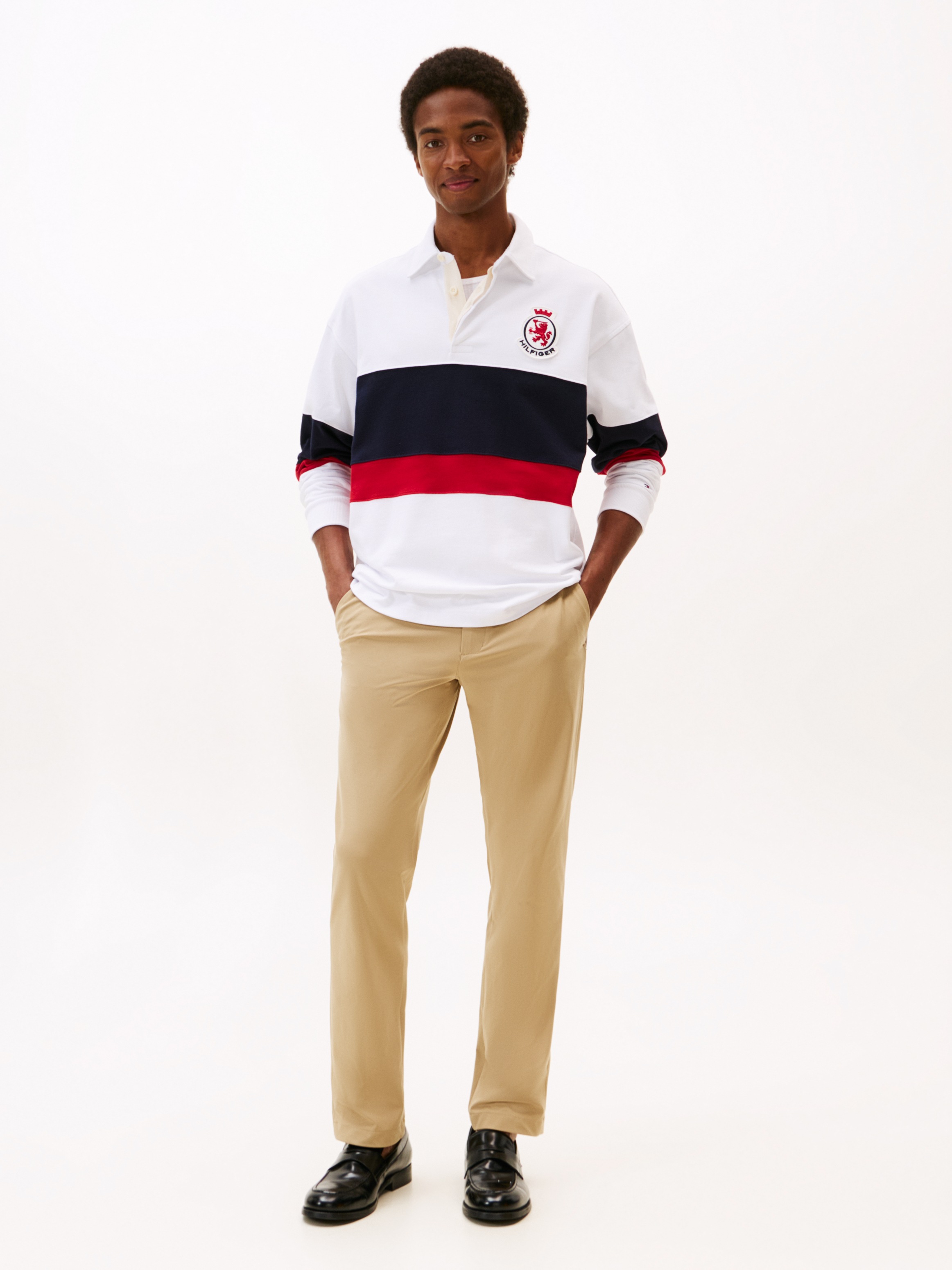 Tommy Hilfiger Chinohose »DENTON KNIT TECH«  Straight Fit, Baumwollstretch
