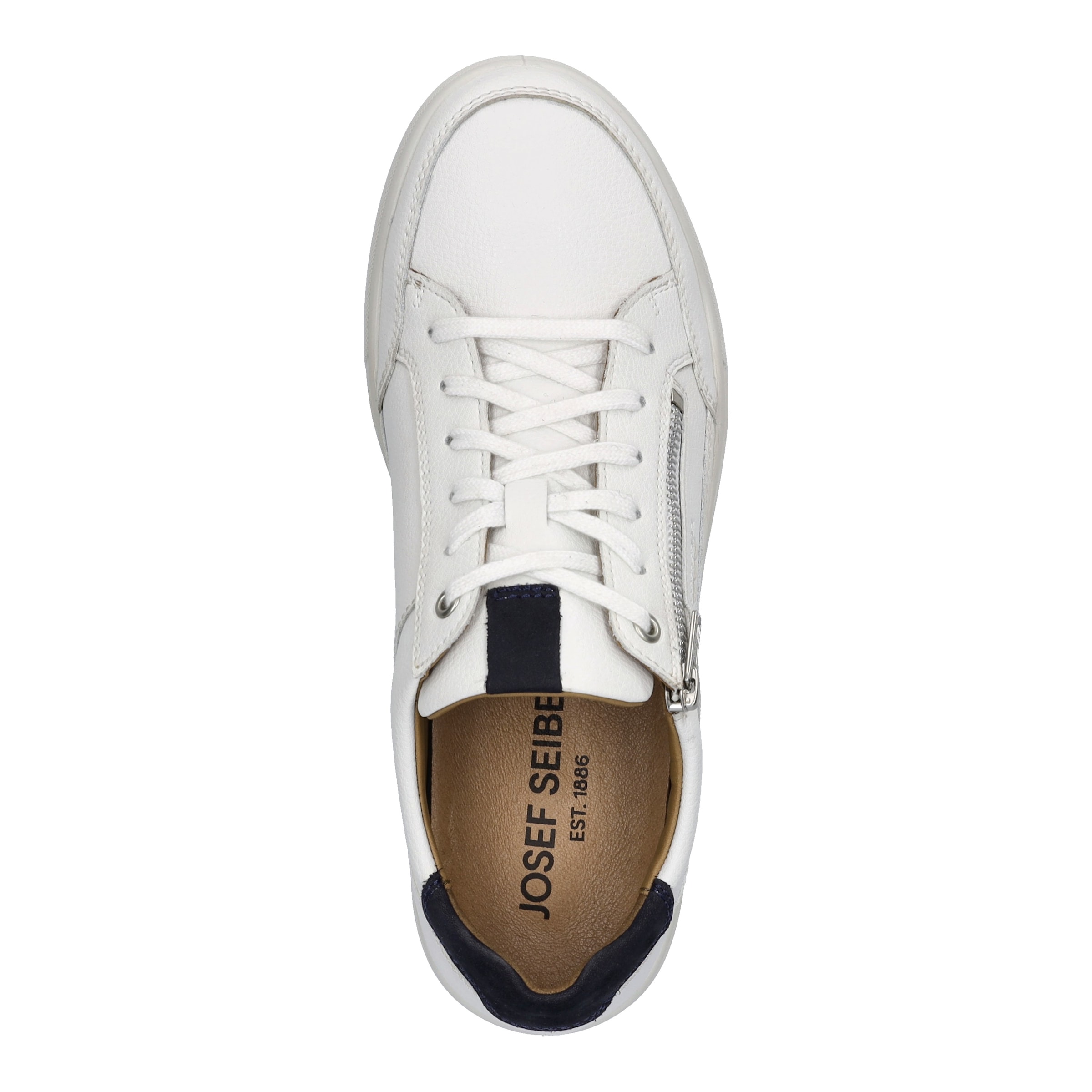 Josef Seibel Sneaker »Maddox 07«  Komfortschuh, Schnürschuh, Freizeitschuh mit Reißverschluss, G-Weite