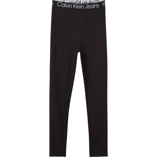 Calvin Klein Jeans Leggings »HIGH RISE MILANO LEGGINGS«, mit Logoschriftzug  am Bund im OTTO Online Shop
