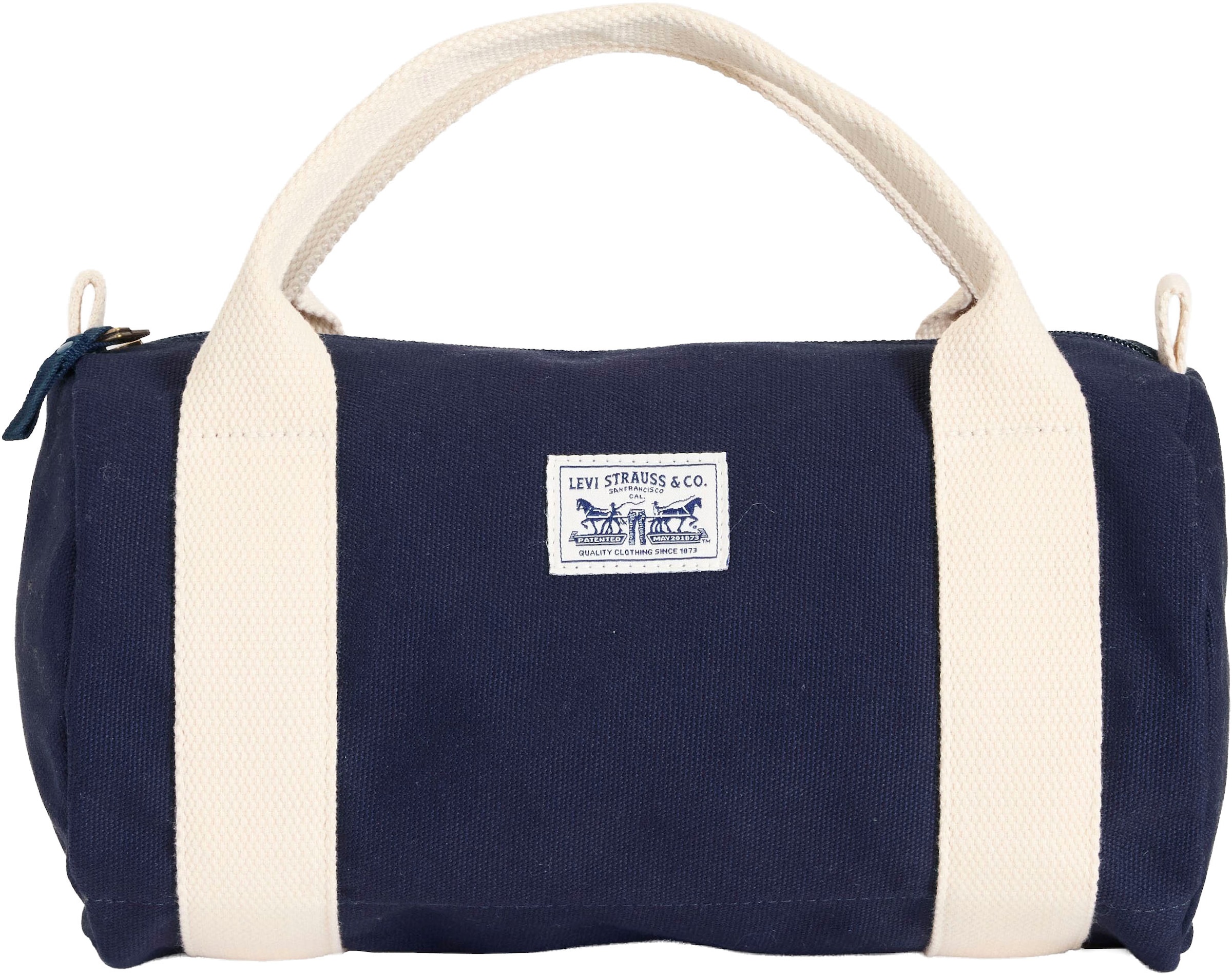 Levi's® Beuteltasche »HARLEY SMALL BARREL« Canvas-Tasche mit Kontrast-Details und Logo-Badge
