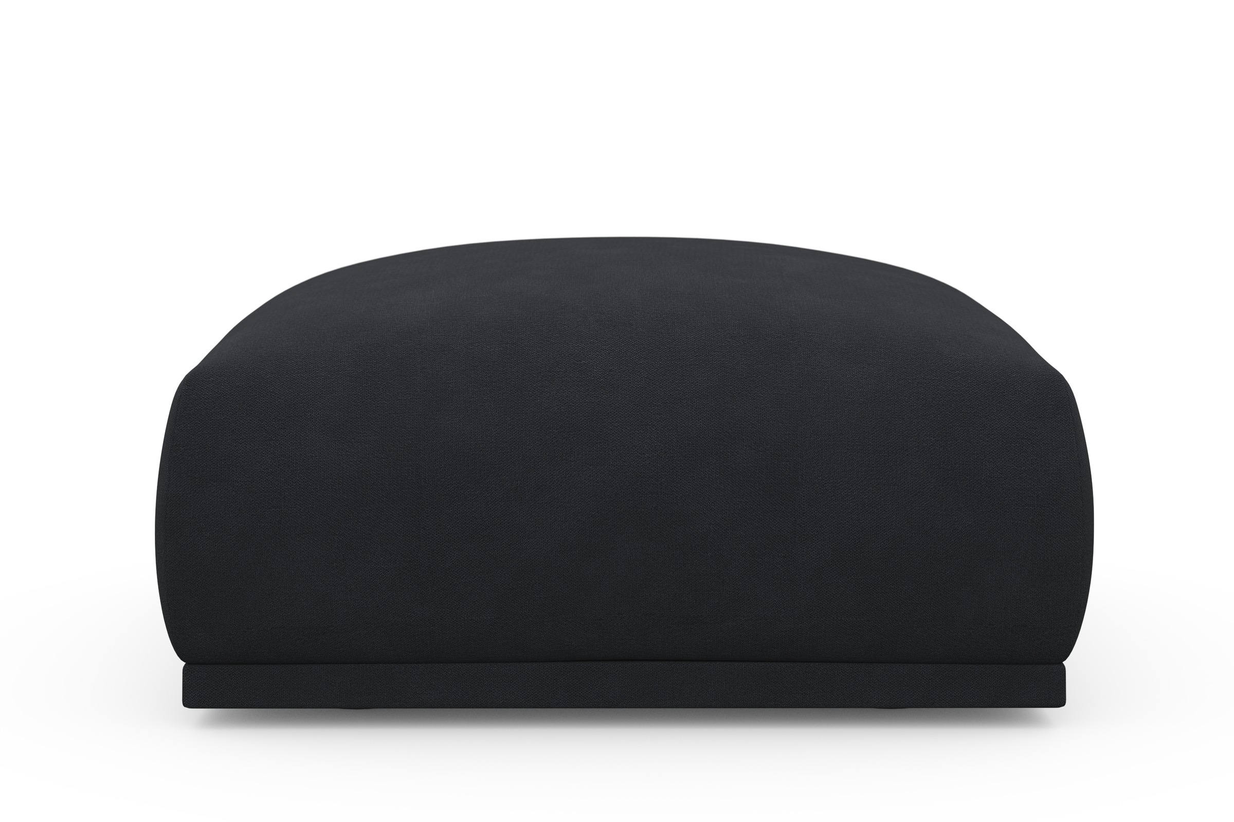 TRENDMANUFAKTUR Hocker »Braga, mit hochwertigem Kaltschaum, quadratisch, in Cord erhältlich«, (1 St.), moderner Polsterhocker, 85/42/85 cm (B/H/T)