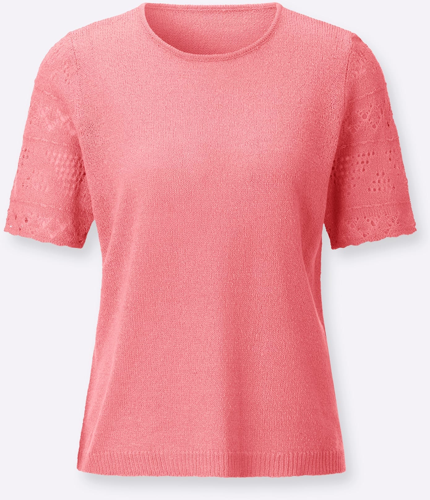 Classic Basics Kurzarmpullover »Bouclé-Pullover«
