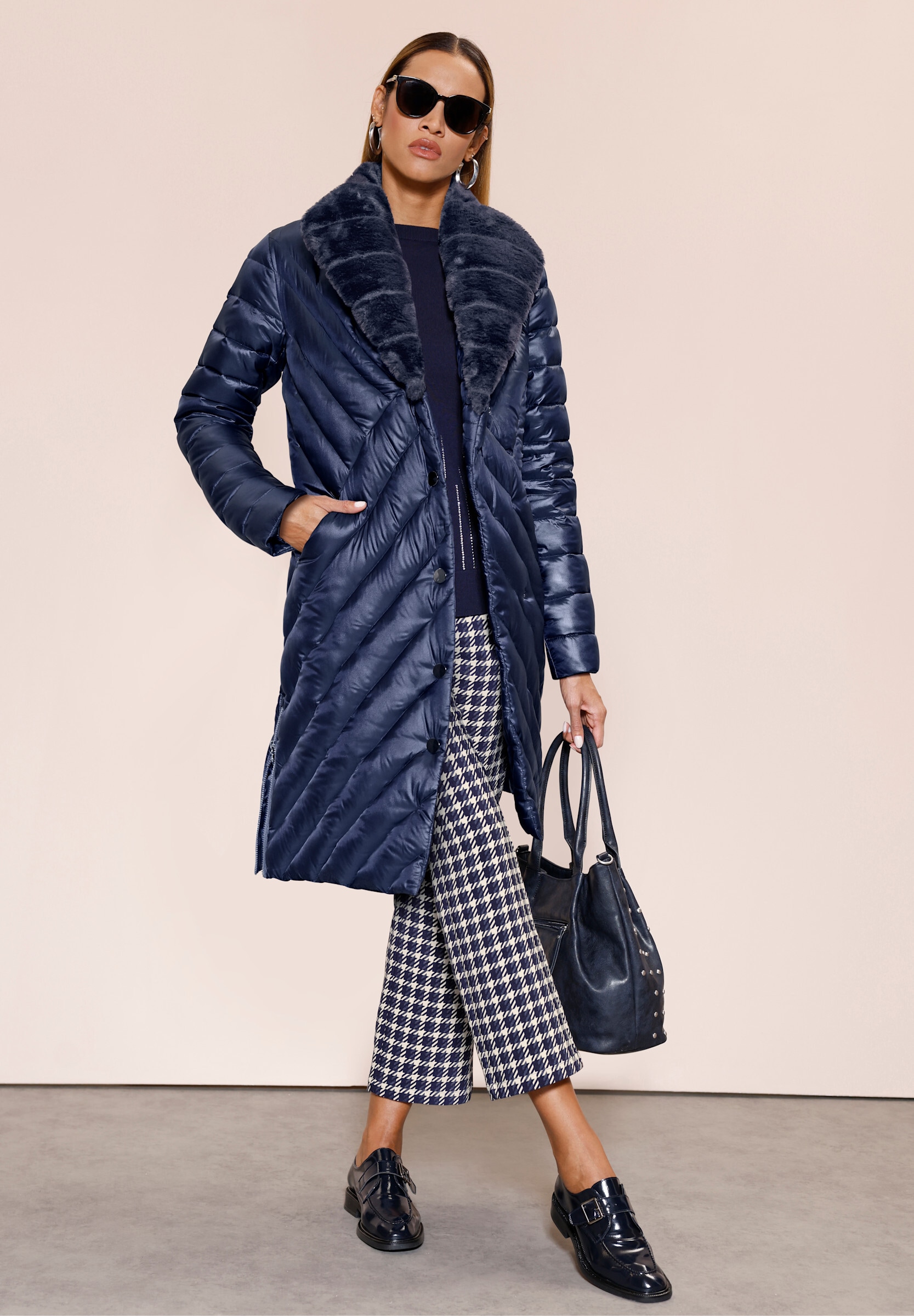 creation L Stoffhose »Jacquard-Hose Hose«