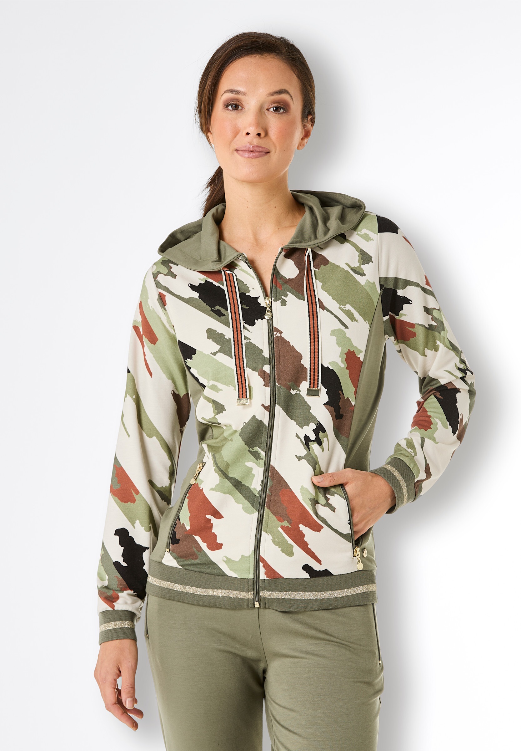 creation L Kurzjacke »Modal-Viskose-Jacke Modal-Viskose-Jacke« 1 Stk. tlg.