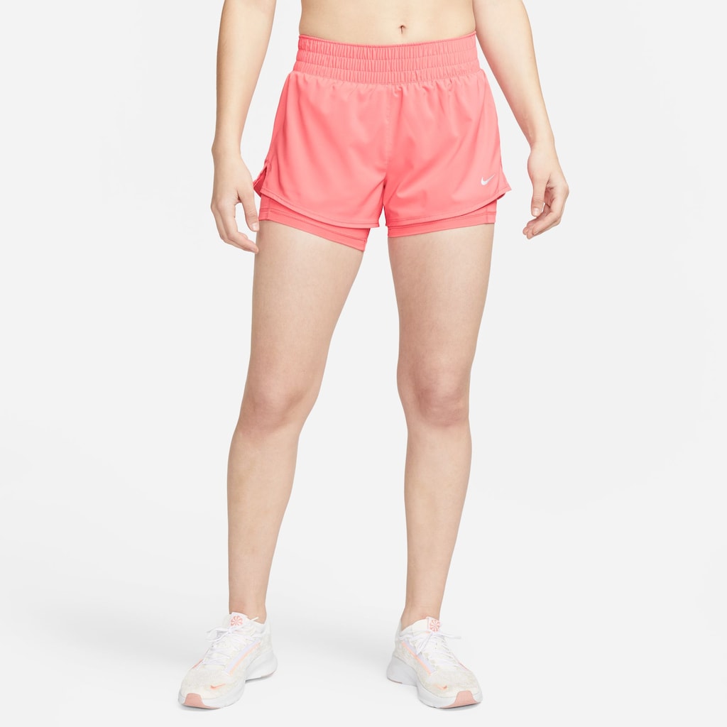 Nike 2-in-1-Shorts »DRI-FIT ONE WOMEN'S MID-RISE -IN-1 SHORTS«