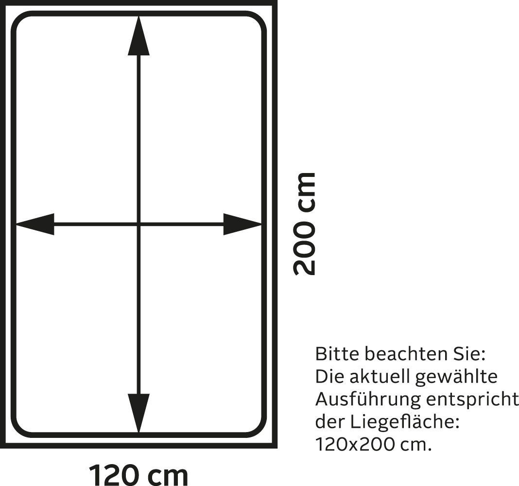 Schlaraffia Boxspringbett »Saga«, mit GELTEX® inklusive Topper, in Schwebeoptik, Kopfteilhöhe 133 cm