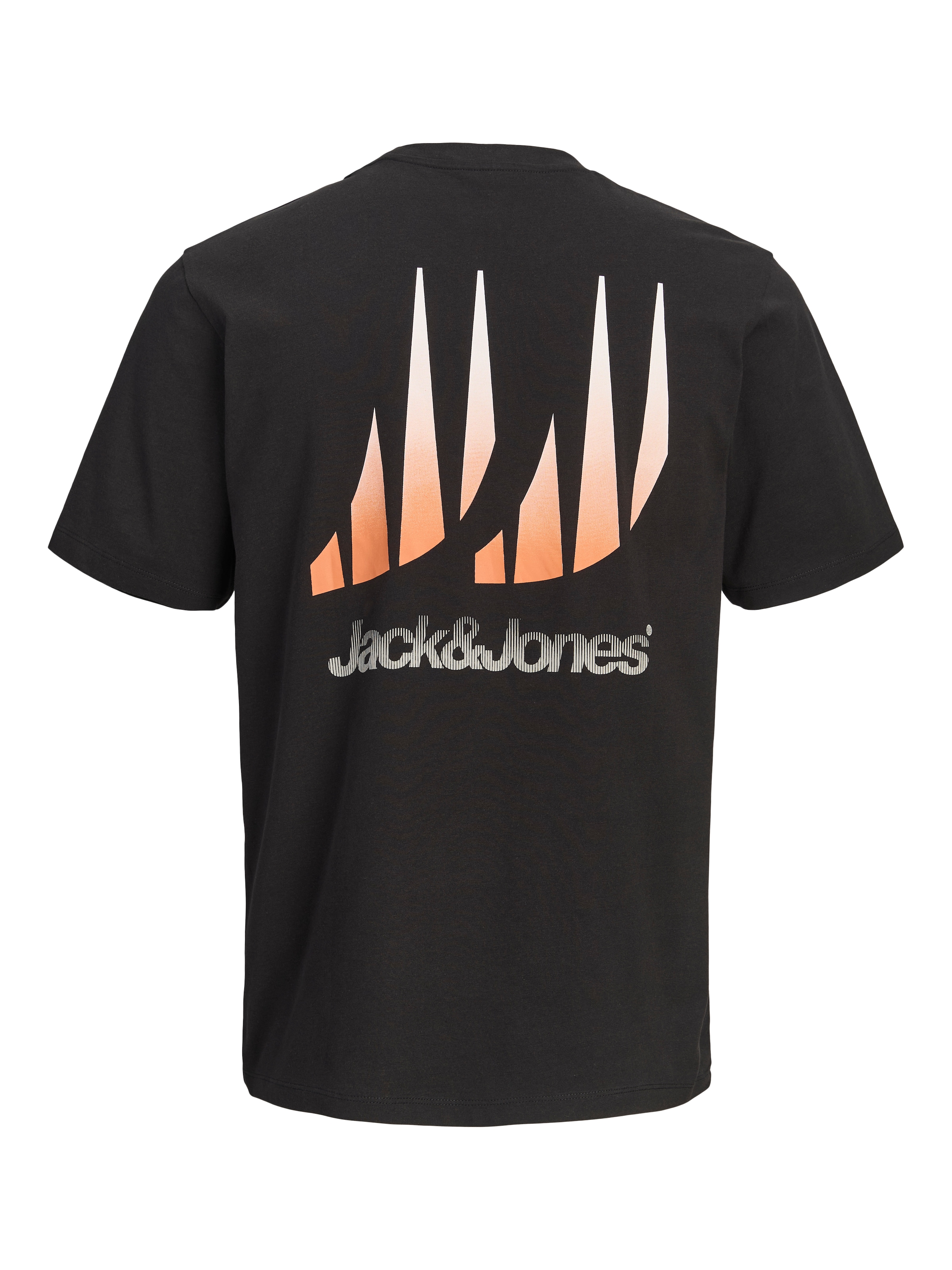 Jack & Jones PlusSize T-Shirt »JCOECHO GRAPHIC BACKPRINT SS TEE FST PLS« Baumwolle,