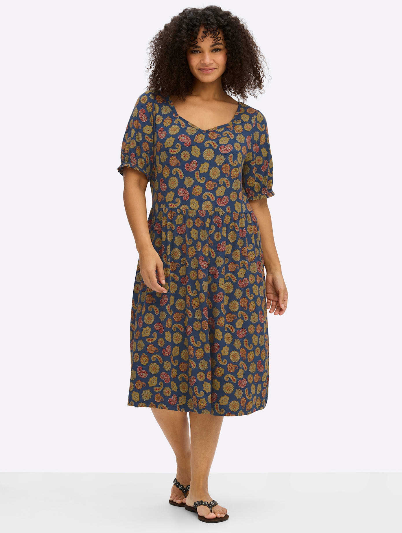 Sheego Jerseykleid »Jersey-Kleid«