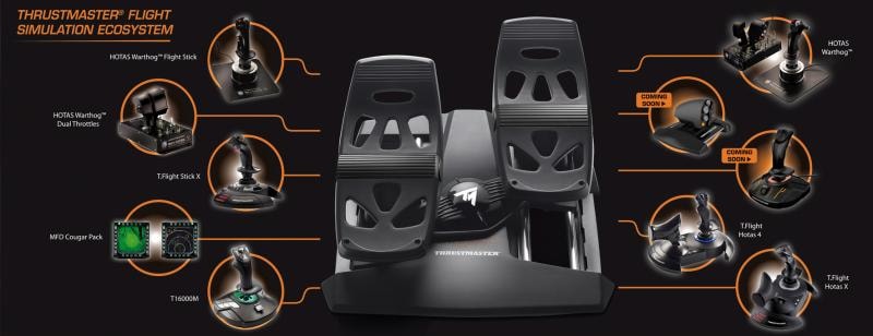 Thrustmaster Joystick »T-16000M FCS Flight Pack«