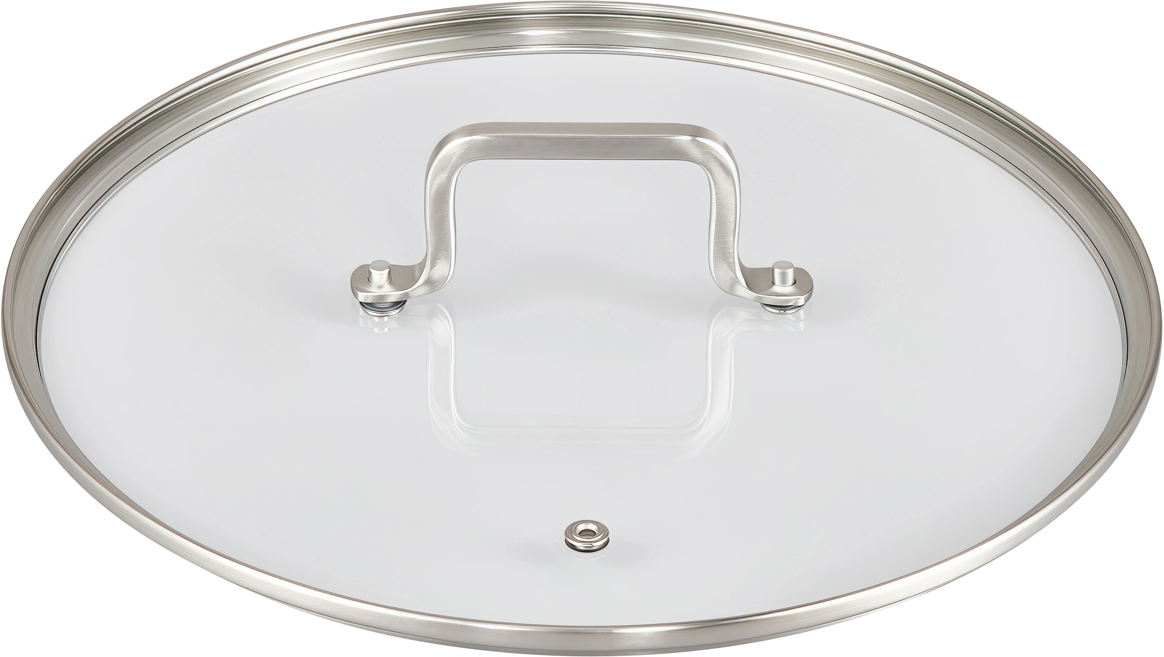 Hanseatic Pfannen-Set »DAILY« Edelstahl 18/10 Set, 1x Pfanne 24 cm, 1x Servierpfanne 28 cm mit Deckel, 3 Stk. tlg. mit Antihaftbeschichtung, für alle Herdarten, Induktion