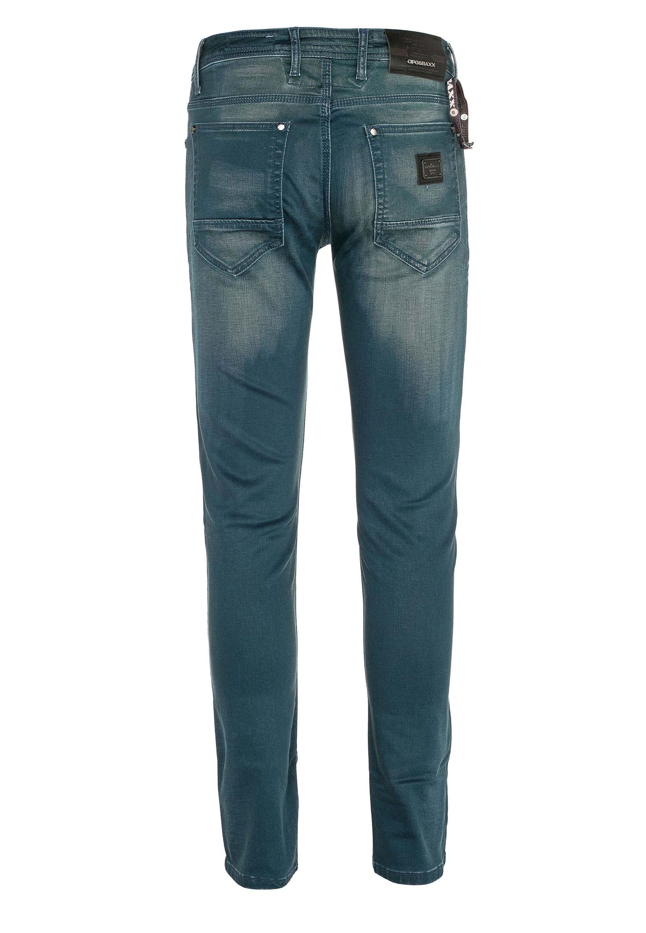 Cipo & Baxx 5-Pocket-Jeans »Cipo & Baxx Jeans« mit schöner Waschung, CD492