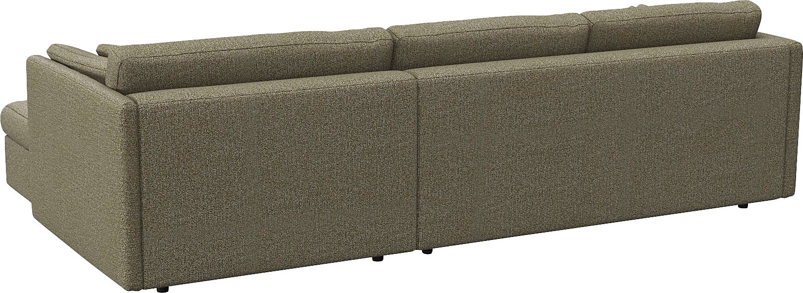 FLEXLUX Ecksofa »Lovane«, Weich & anschmiegsam, große Sitztiefe auf Kaltschaum, Dekokissen inkl.