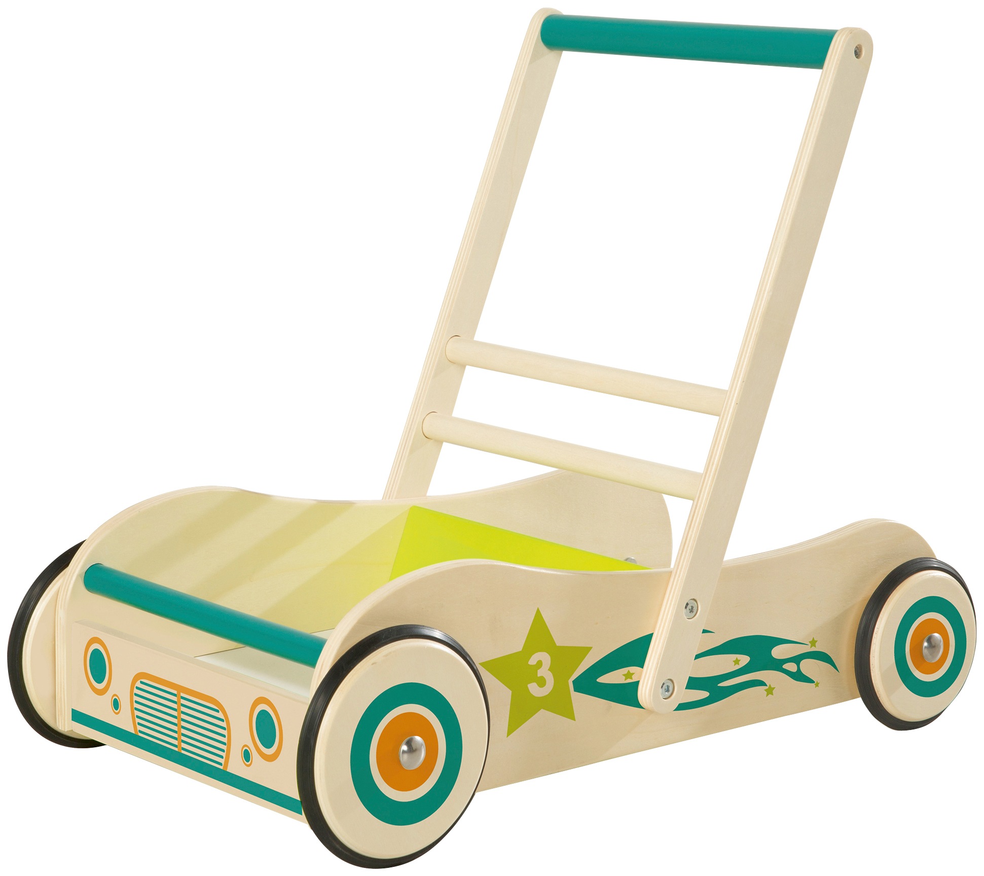 roba® Lauflernwagen »Rennfahrer«, mit individuell einstellbarer Bremswirkung kaufen