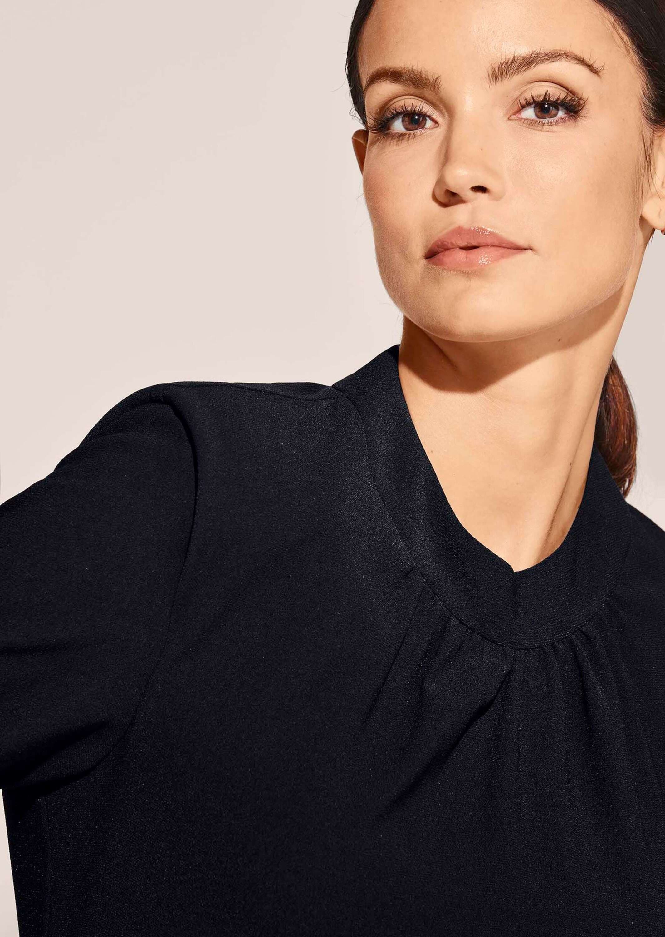 MADELEINE Sommerkleid »Kleid Etuikleid mit Stehkragen«