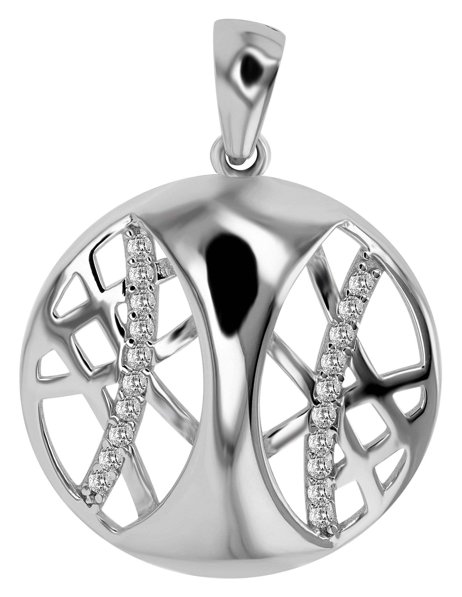 Adelia´s Kettenanhänger »Damen Anhänger aus 925 Silber mit Zirkonia«