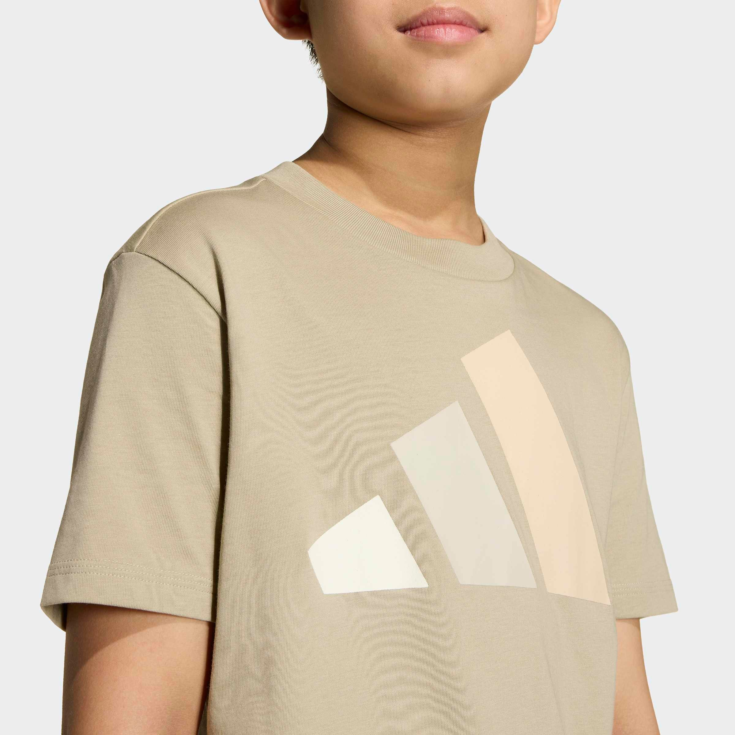 adidas Sportswear T-Shirt »ESSENTIALS KIDS« für Kinder und Teens, mit Rundhalsausschnitt, aus 100 % Baumwolle