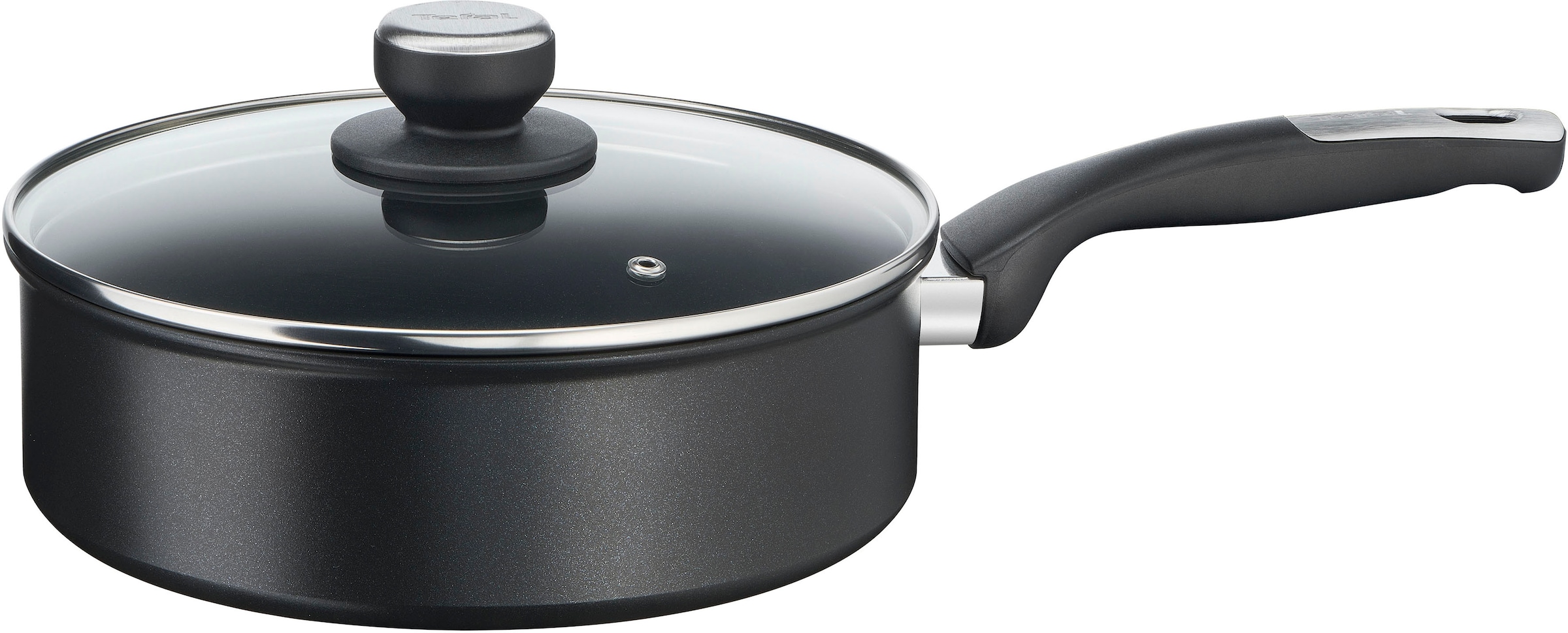 Tefal Schmorpfanne »Unlimited«, Aluminium, kratzfest, Induktion, Temperaturanzeiger, Made In France, Ø 24 cm