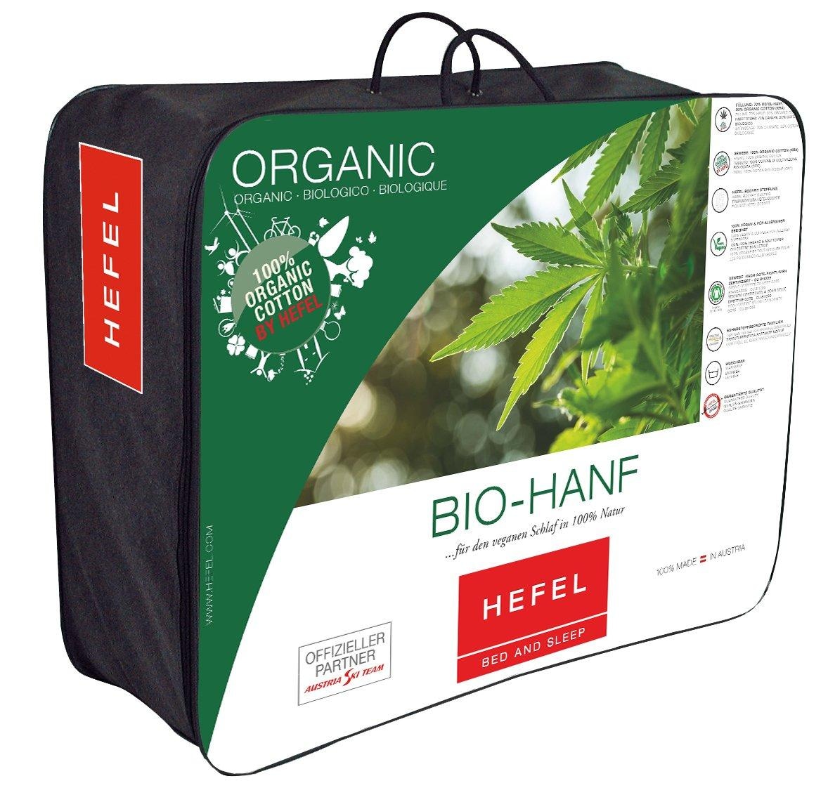 Hefel Naturfaserbettdecke »BIO HANF«, normal, OTTO und Organic-Cotton, 100% im HEFEL-Hanf St.) Bezug Füllung 30% (1 HEFEL-Organic-Cotton, Online-Shop 70