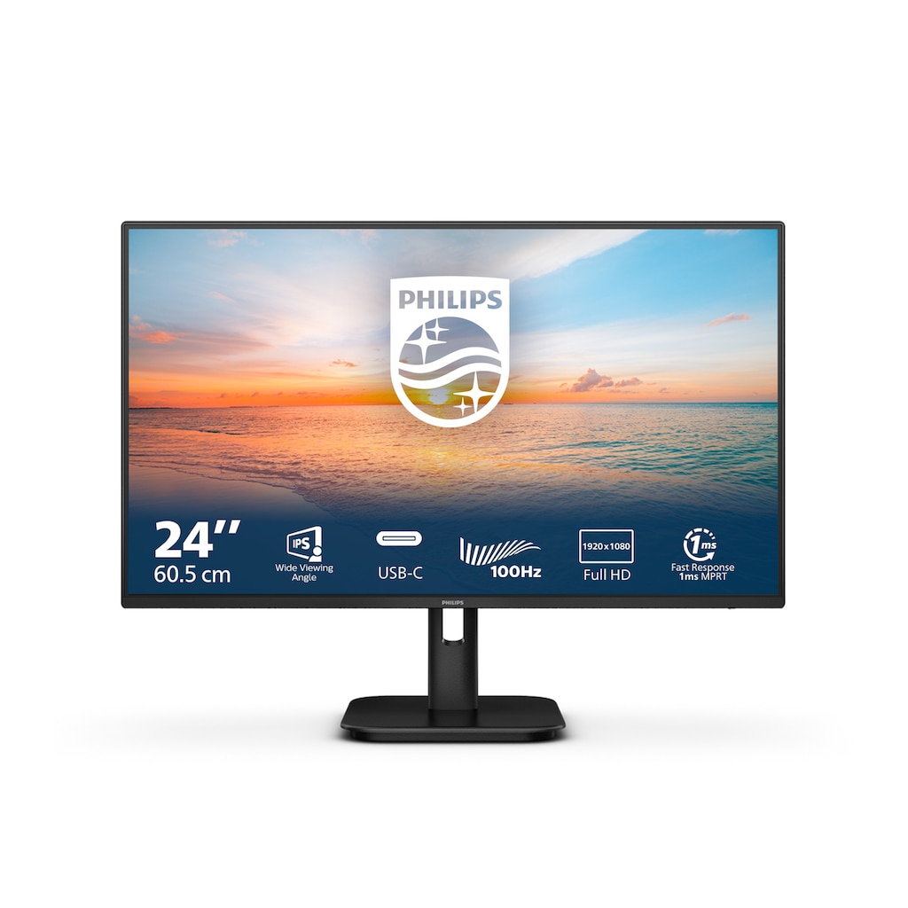 Philips LCD-Monitor »24E1N1300A«, 60,5 cm/24 Zoll, 1920 x 1080 px, Full HD, 1 ms Reaktionszeit, 100 Hz