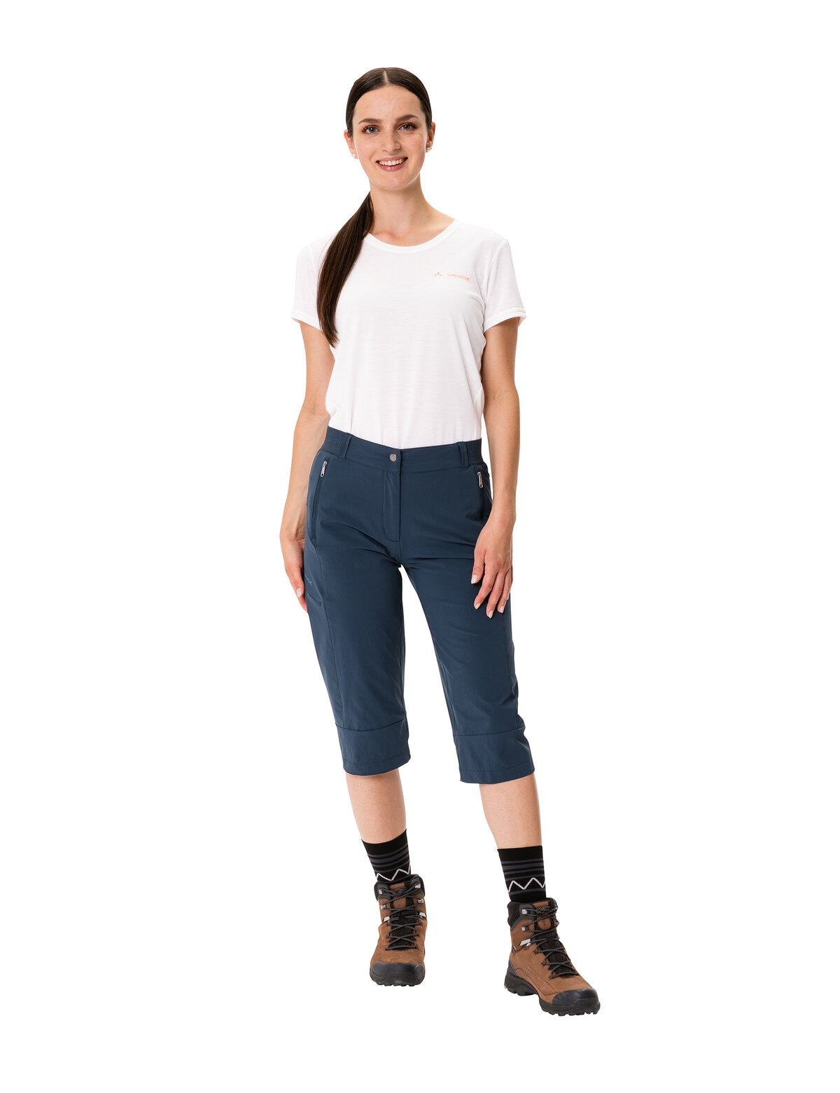 VAUDE Caprihose »FARLEY STRETCH CAPRI III«