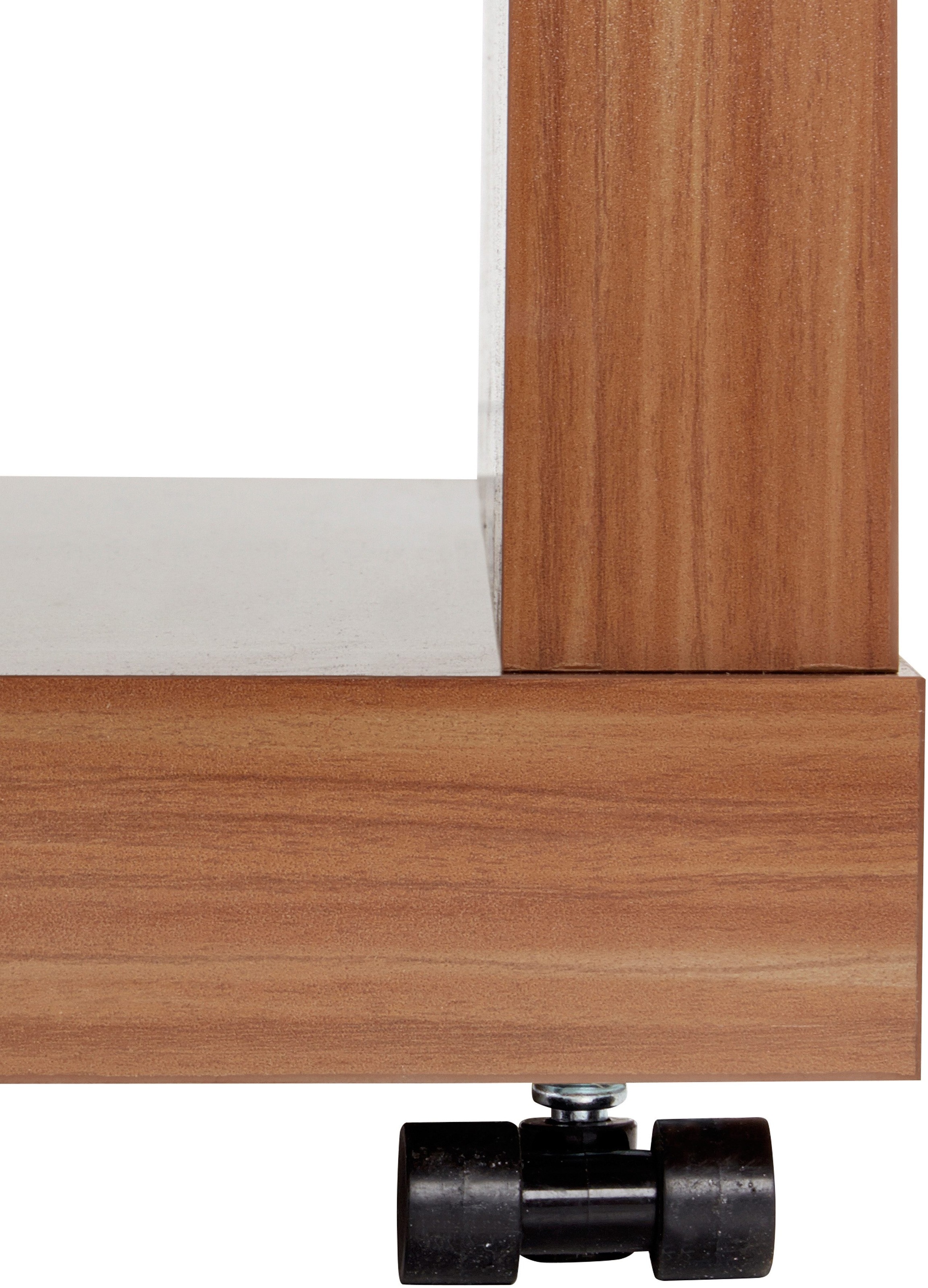 PRO Line Couchtisch, aus Holz, mit Ablageboden aus Glas, mit Rollen,  rechteckig kaufen bei OTTO