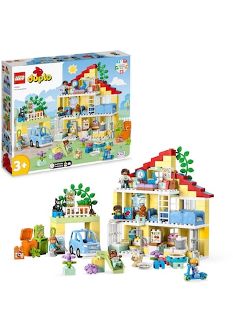 Konstruktionsspielsteine »3in1 Familienhaus (10994), LEGO® DUPLO«, (218 St.), Made in...