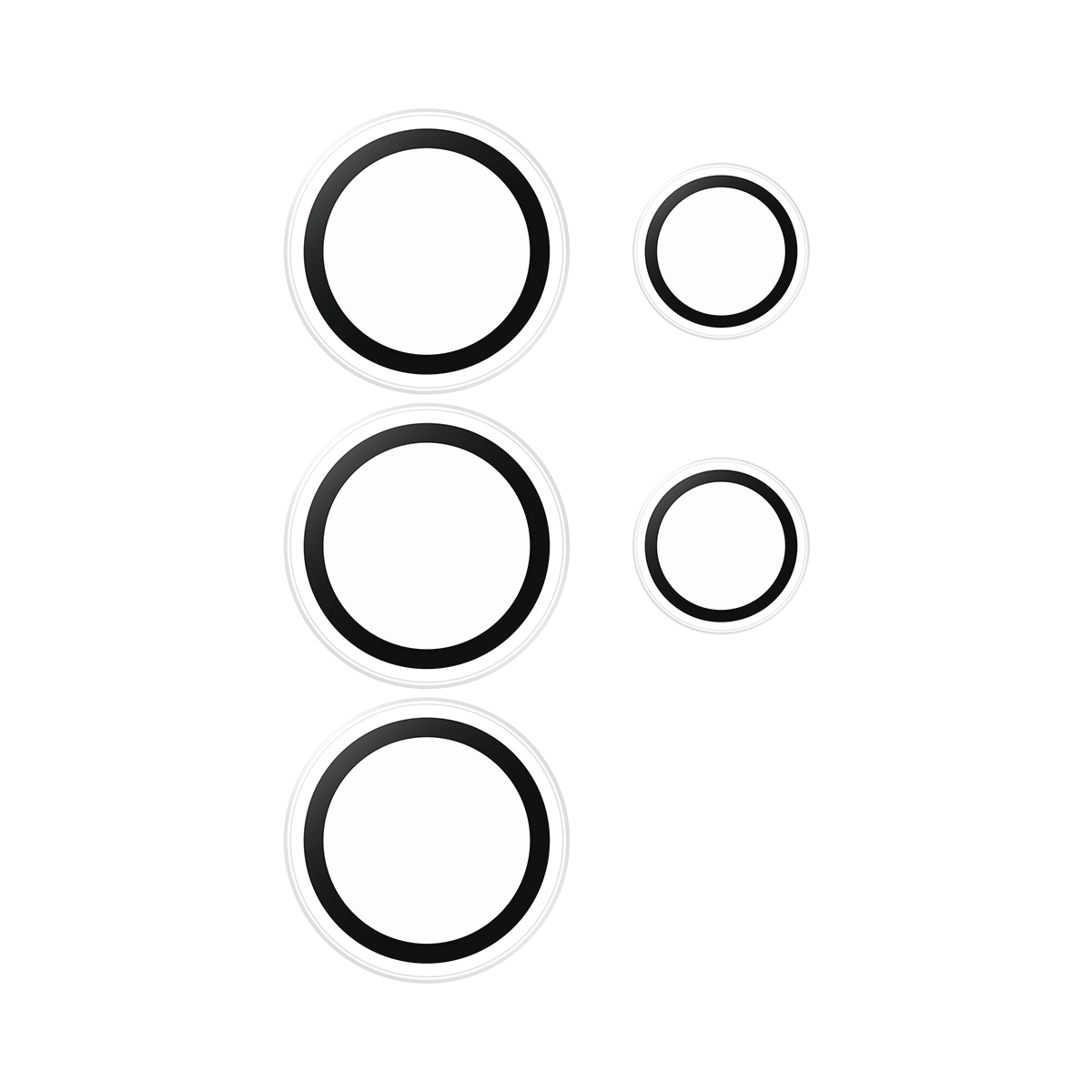 CARE by PanzerGlass Kameraschutzglas »Hoops Camera Lens Protector« für Samsung Galaxy S26 Ultra Linsenschutz, Schutzfolie, Kameraschutz, kratz- & stoßfest