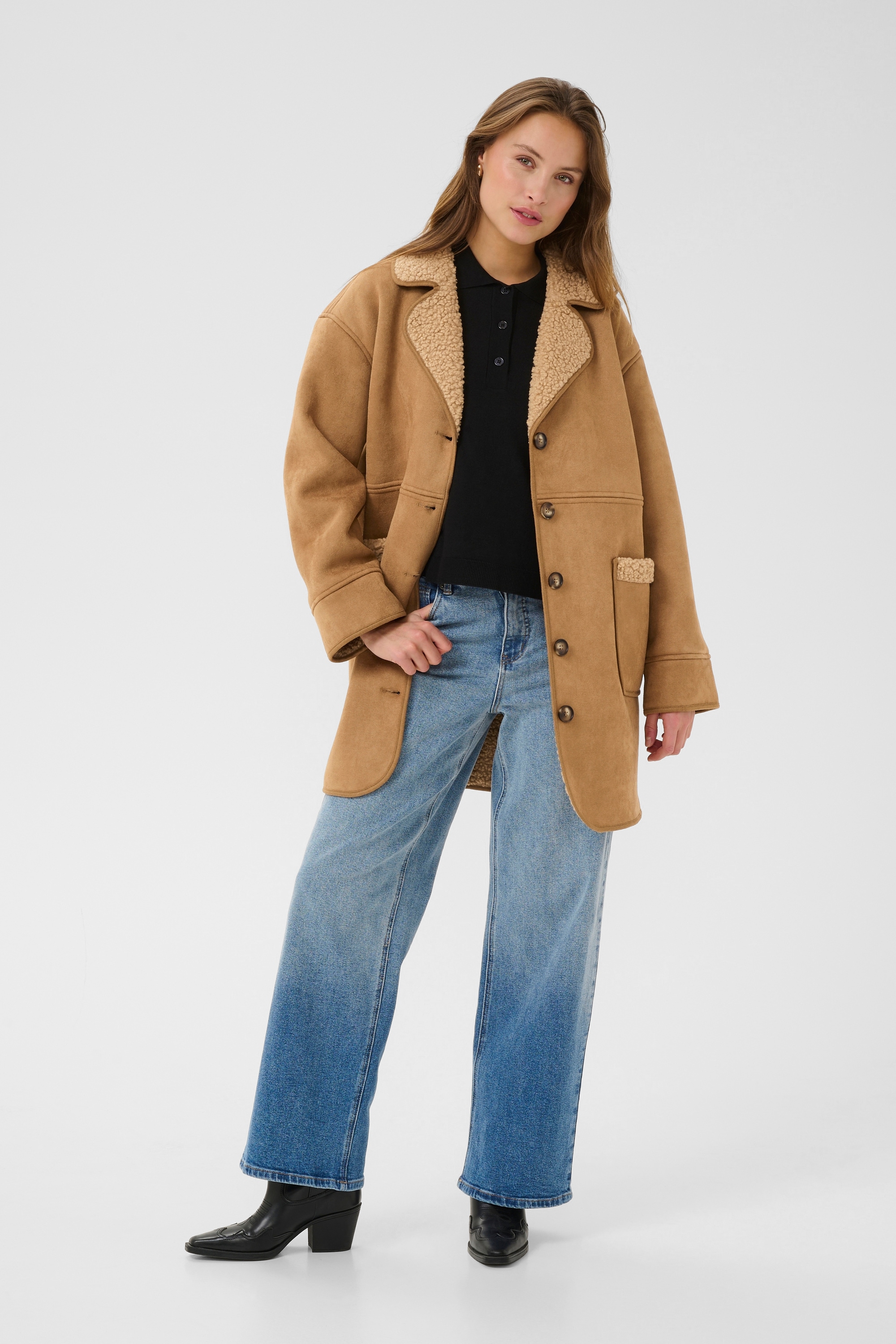 KAFFE Wintermantel »Jacke KAmarlie«