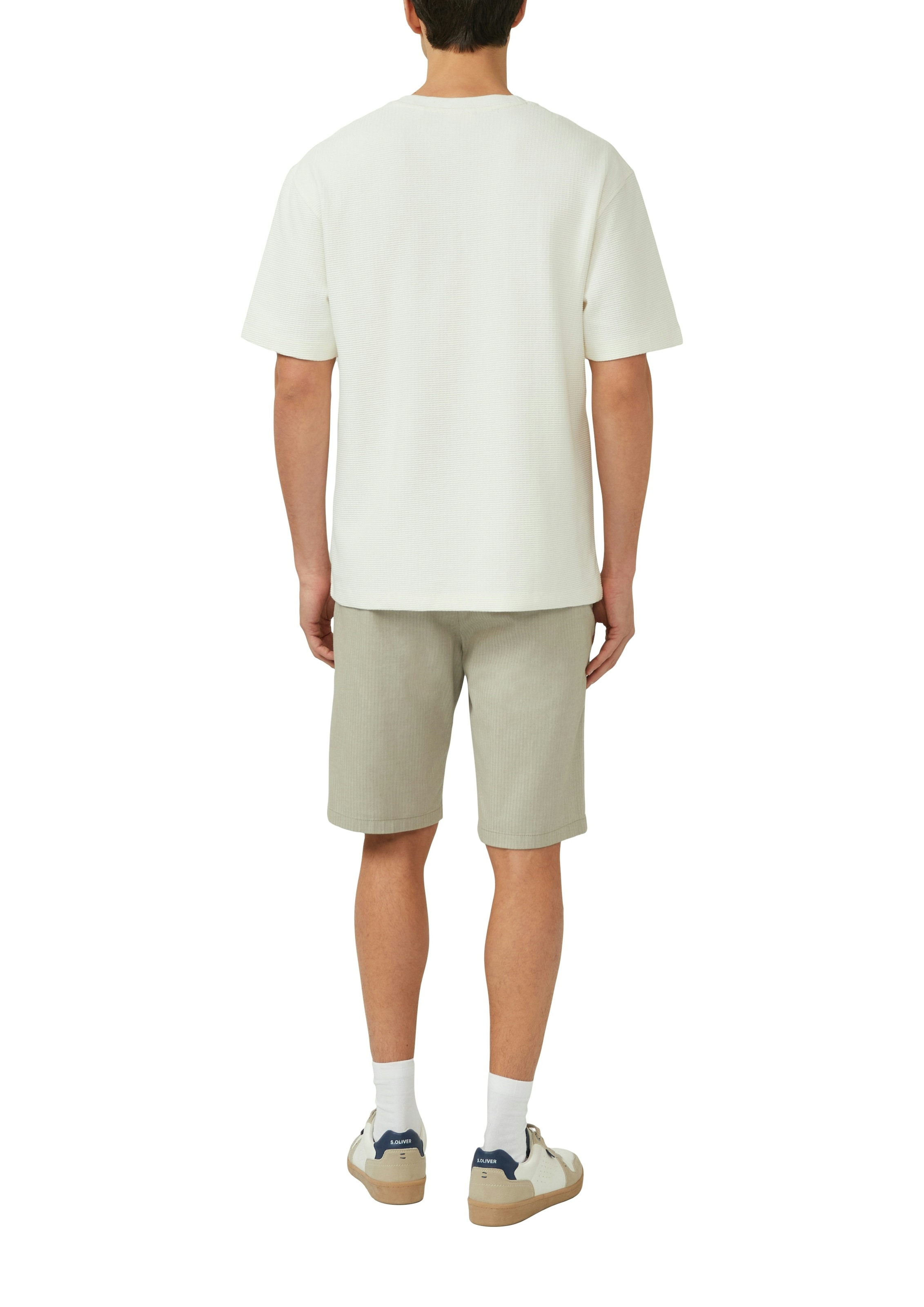 s.Oliver Rundhalsshirt Sommershirt, unifarben