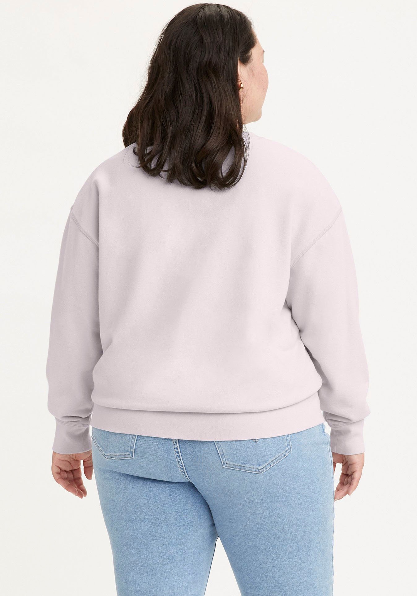 Levi's® Plus Sweatshirt »Standard Crew«, mit kleiner Logostickerei