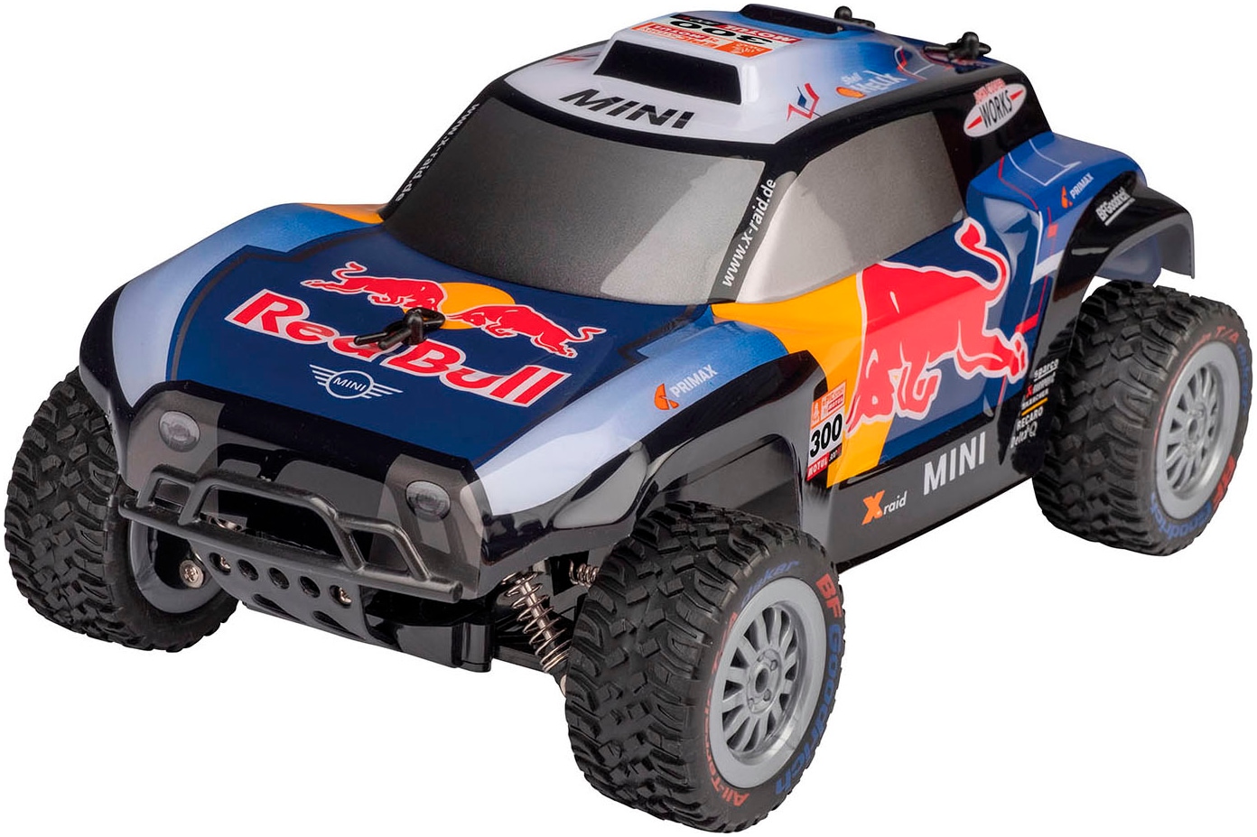 RC-Buggy »Mini Cooper JCW X-Raid Red Bull«, mit Fernbedienung